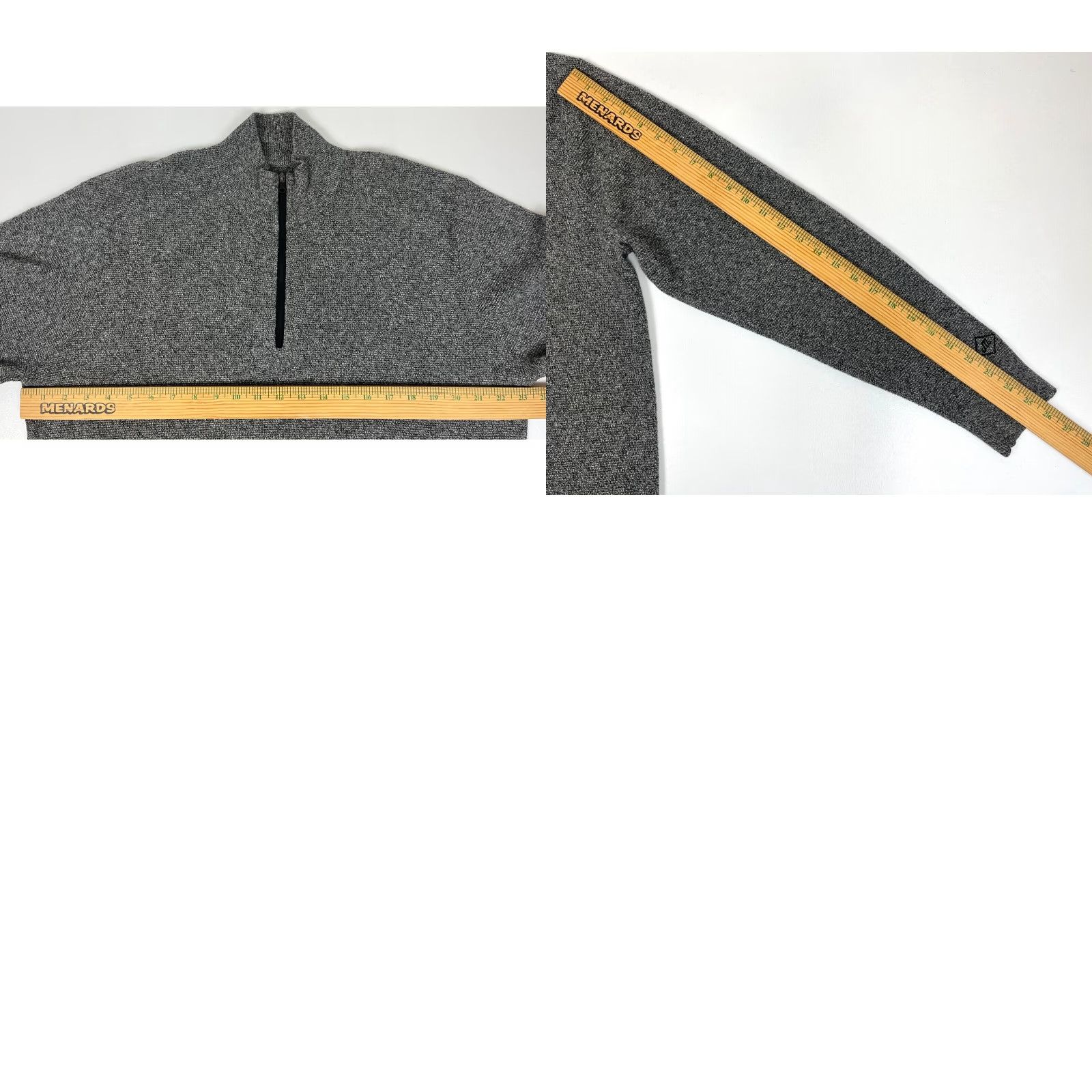 Bonobos Bonobos Men's 1/4 Zip Mock Neck Knit Pullover Sweater Sz L Gray Size US L / EU 52-54 / 3 - 9 Thumbnail