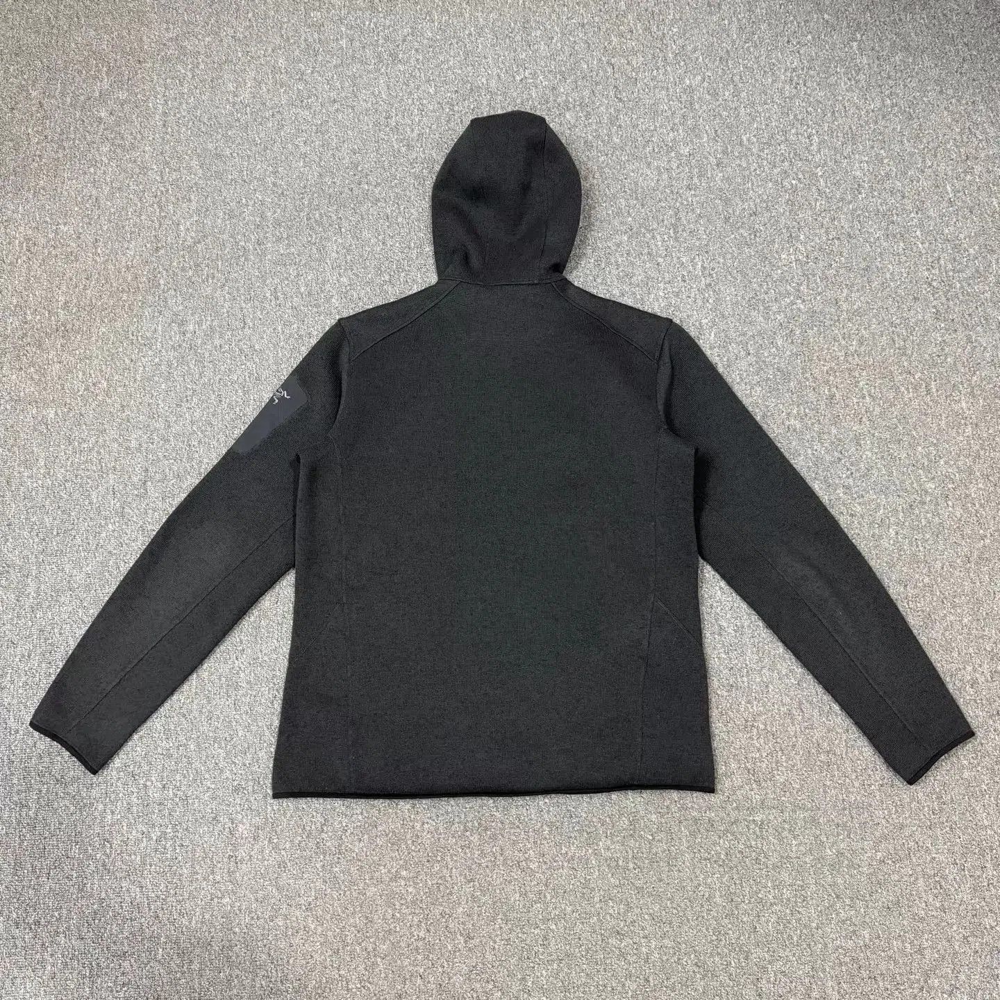 Arc'teryx Black Zip-Up Hoodie with Zip Pockets. Size US L / EU 52-54 / 3 - 2 Thumbnail