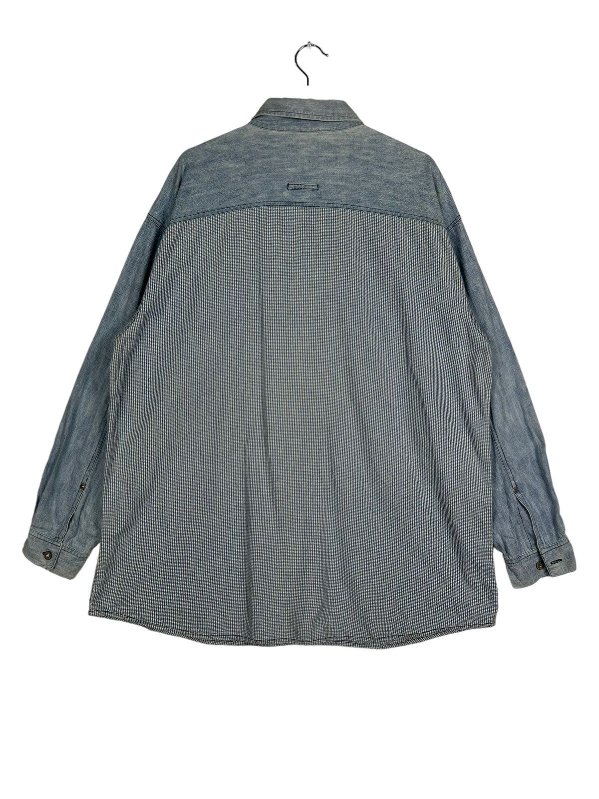 Guess 🔥 GUESS JEANS HIKORY STRIPE SHIRT JACKET MADE IN USA Size US L / EU 52-54 / 3 - 8 Thumbnail