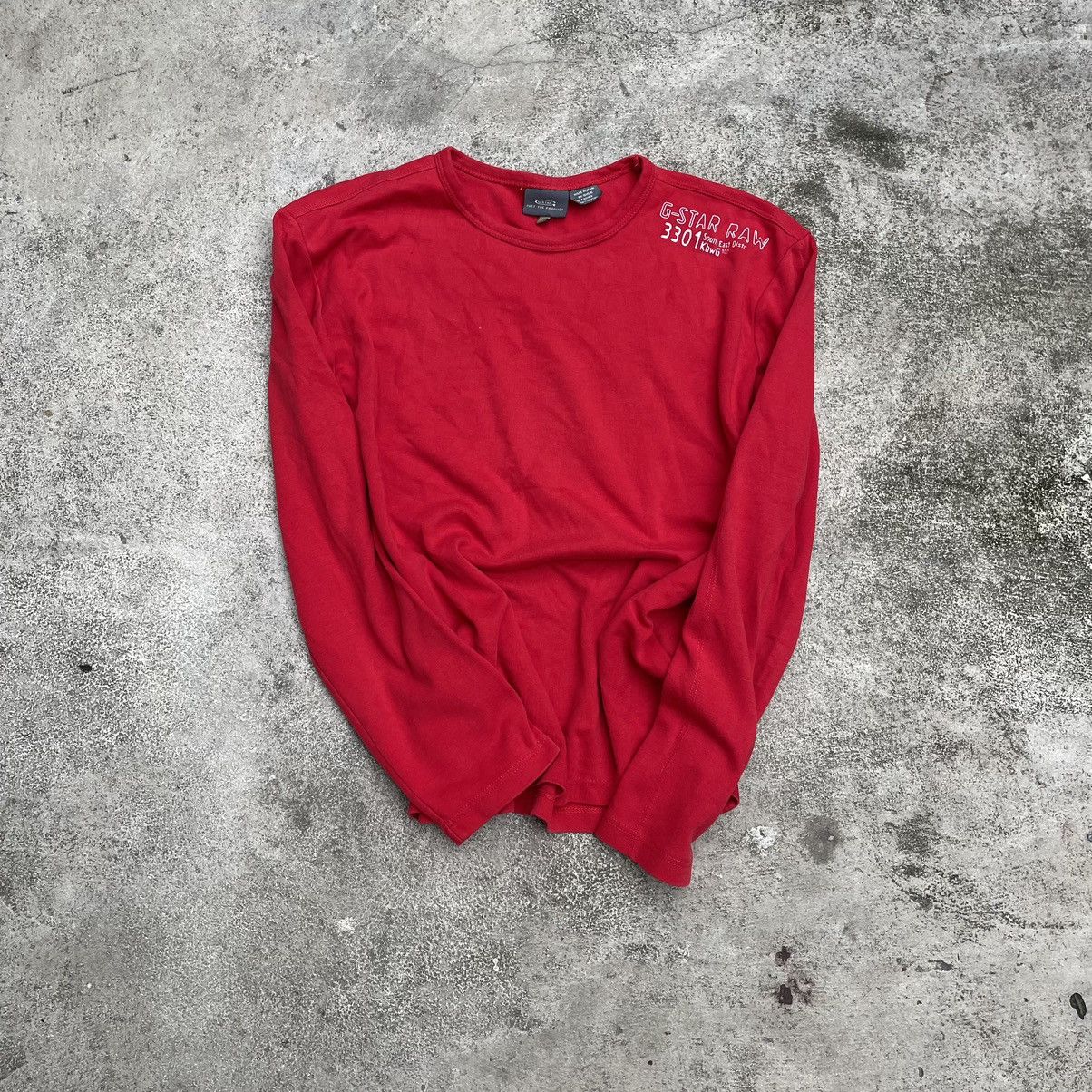 G-Star Vintage Y2K ABSTRACT STAR LONG SLEEVE CASUAL M Size US M / EU 48-50 / 2 - 6 Thumbnail