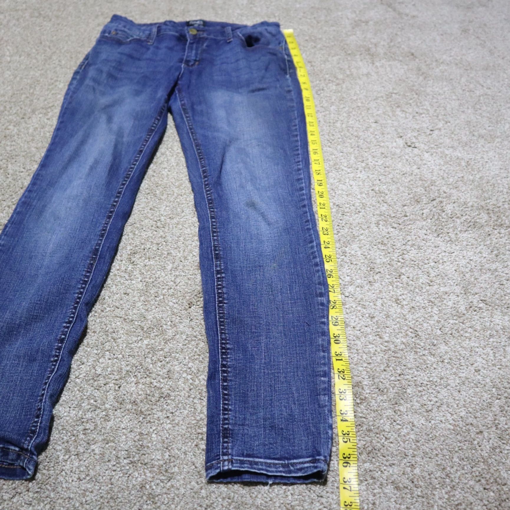 Jones New York Jones New York Lexington Jeans Slim Mid Rise Blue 2 Women Adult Regular 2 Blue Denim Stretch Slim Women's Jeans 90s Designer Style Comfort Size 26" / US 2 / IT 38 - 6 Thumbnail