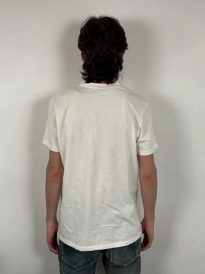 John Galliano SS2012 John Galliano White Newspaper G Print T-Shirt Size US M / EU 48-50 / 2 - 3 Thumbnail