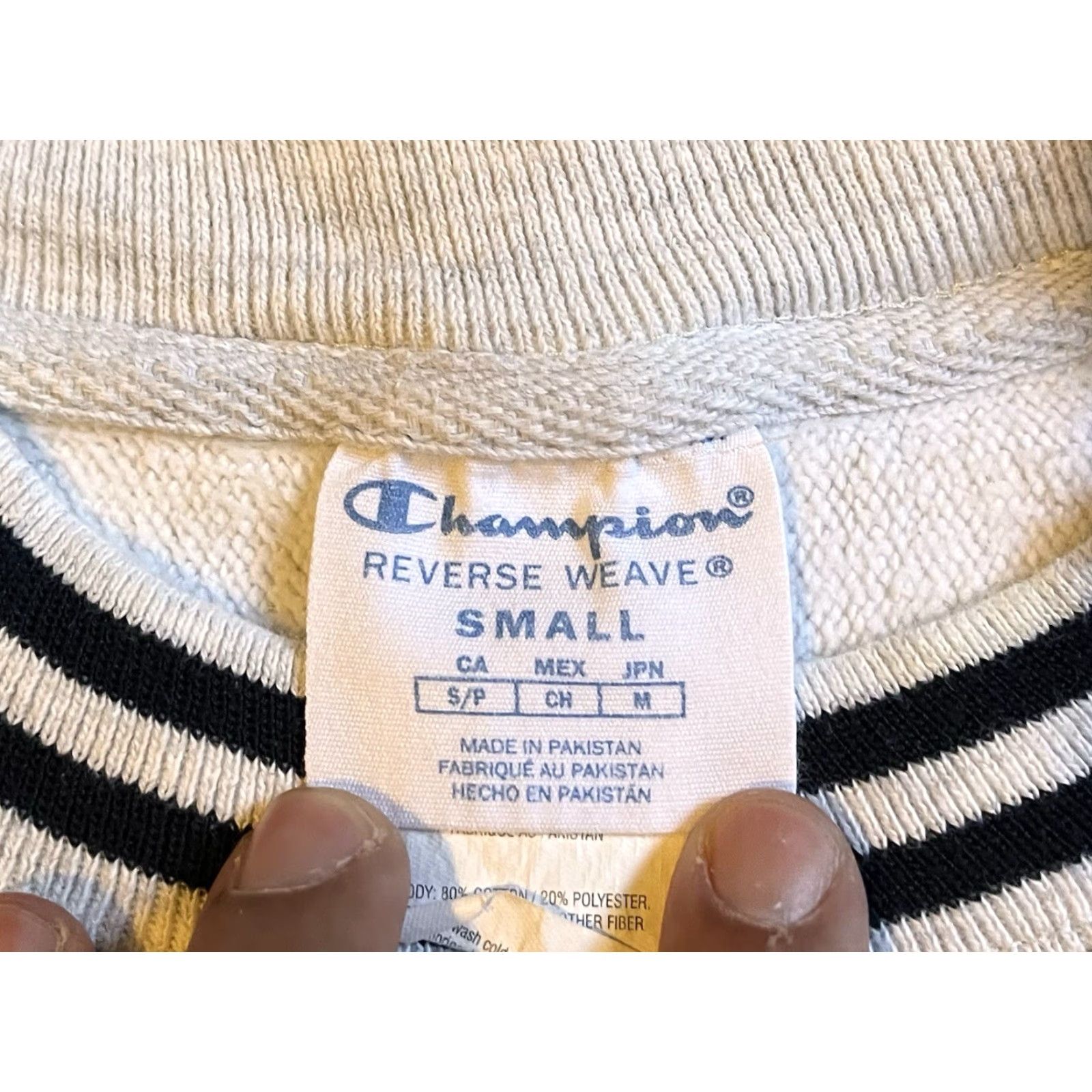 Champion VINTAGE Champion Reverse Weave Sweatshirt Men’s Small Grey Size US S / EU 44-46 / 1 - 7 Thumbnail