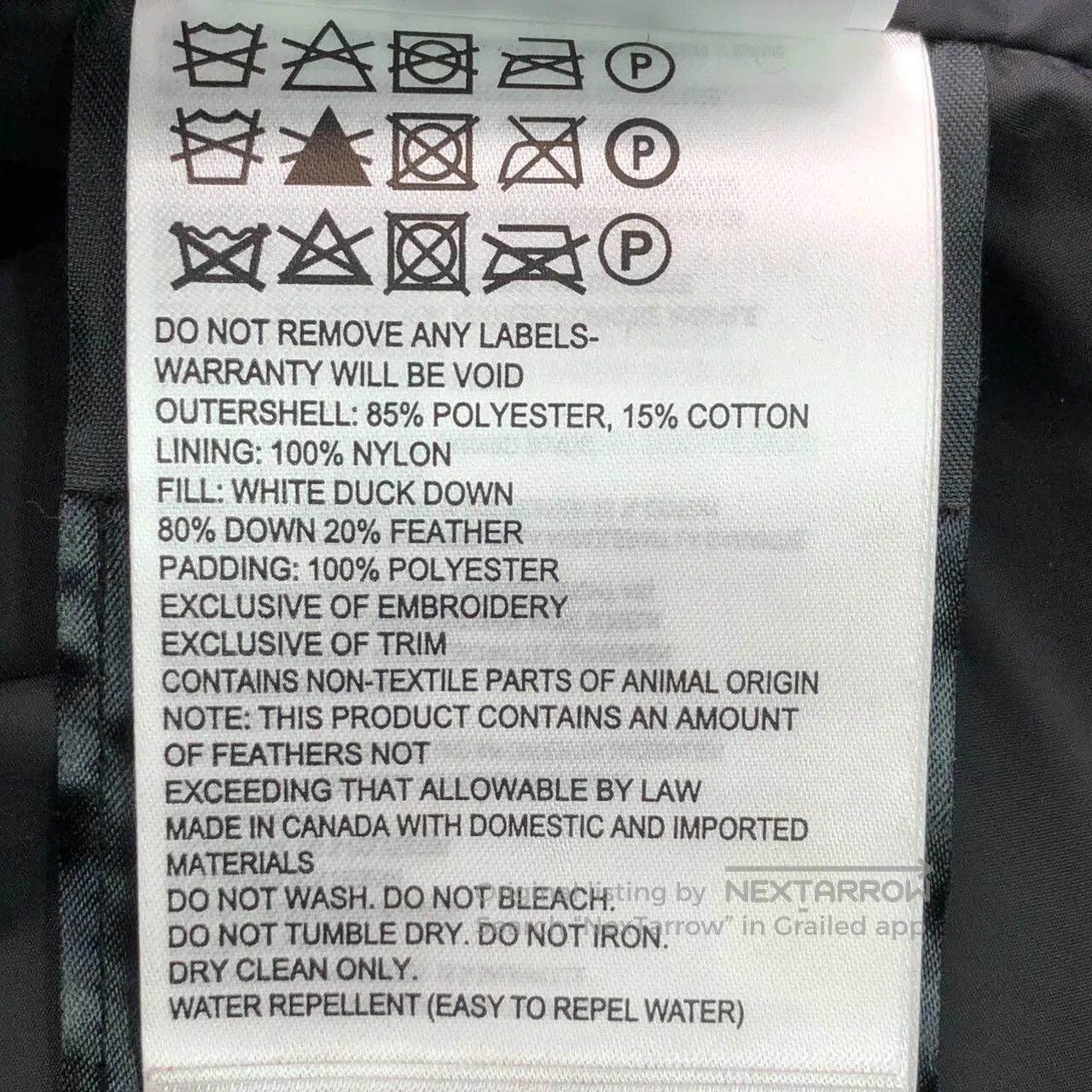 Canada Goose Canada Goose Black Red Label Slim Fit Down Vest Jacket| Size US XXL / EU 58 / 5 - 7 Thumbnail