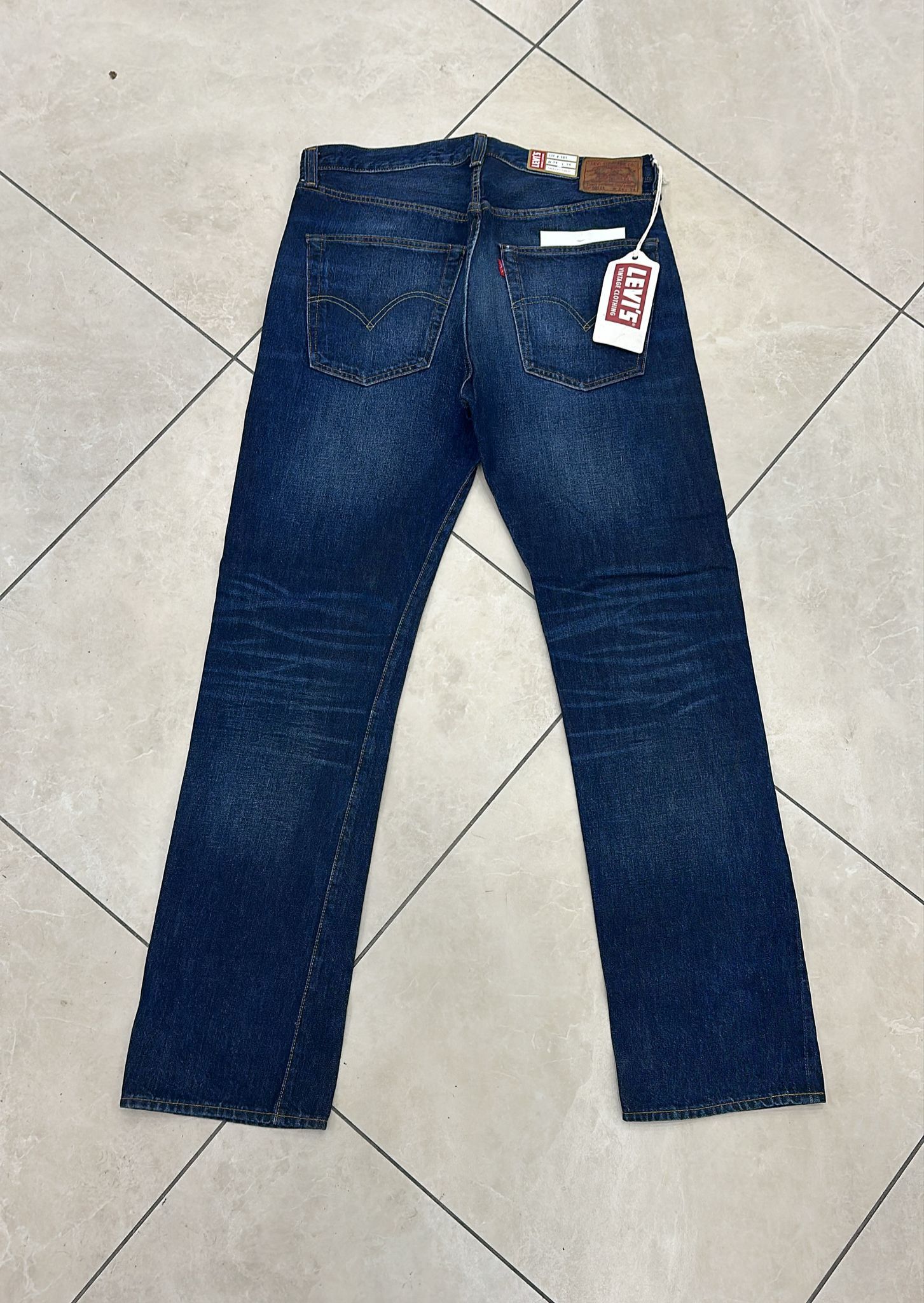 Levi's Vintage Clothing LVC Levi's Vintage Clothing 1947 501XX BigE Selvedge Jeans Size US 34 / EU 50 - 1 Thumbnail