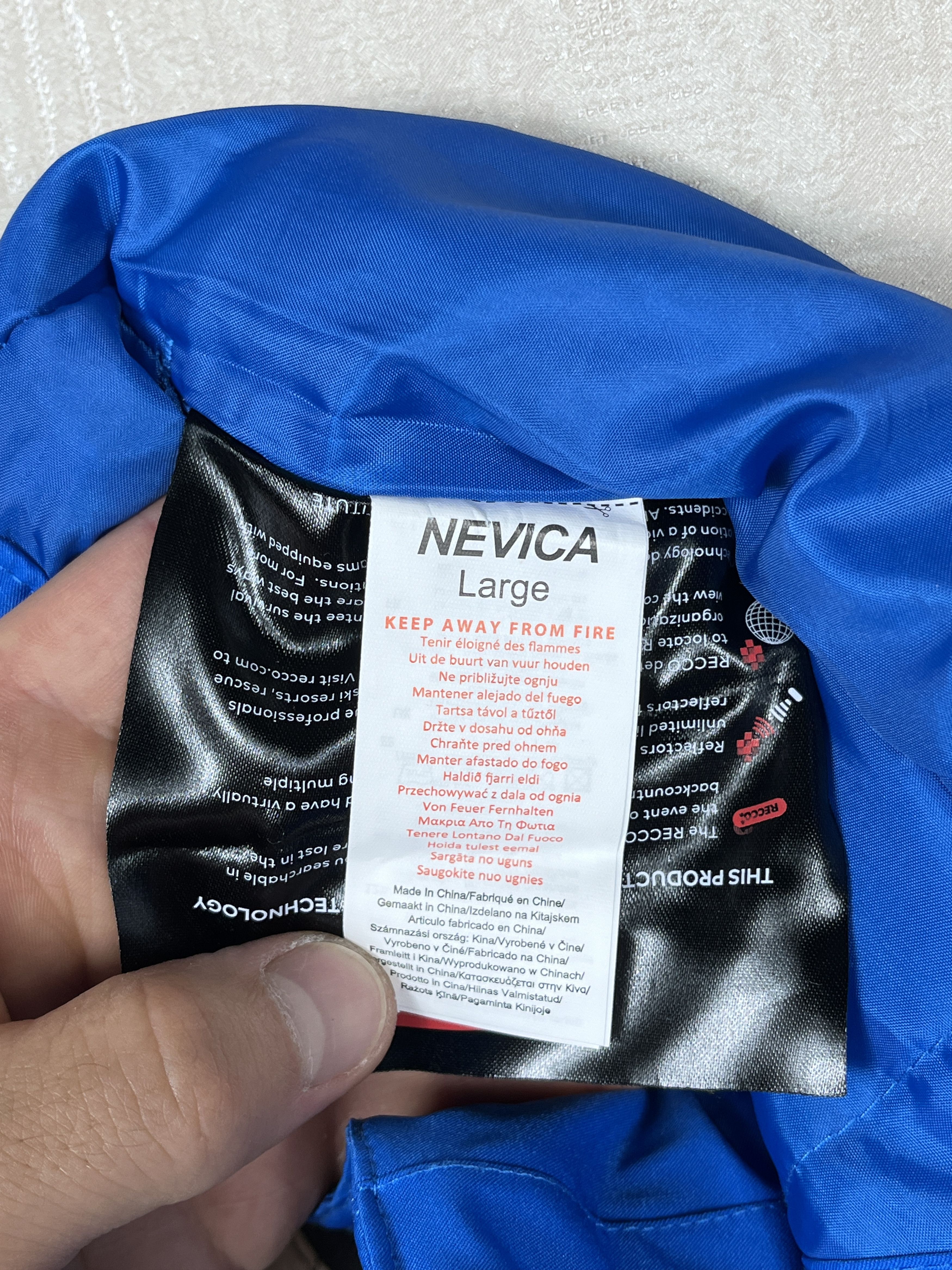 Nevica Nevica Rescue System Recco Ski Bibs Pants Size US 34 / EU 50 - 10 Thumbnail