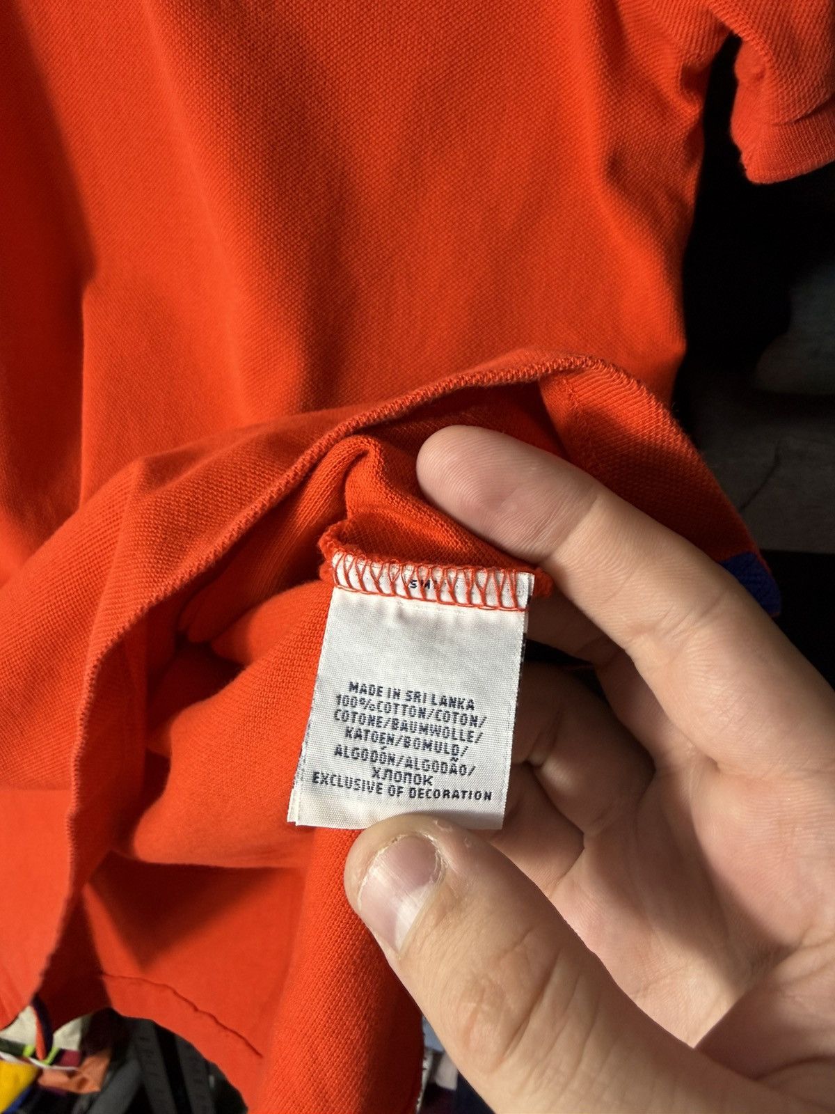 Polo Ralph Lauren Ralph Lauren Polo Shirt Big Pony #3 Custom Fit Size M Size US M / EU 48-50 / 2 - 7 Thumbnail