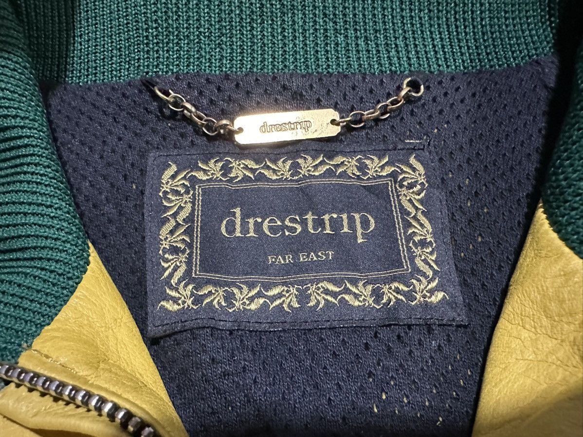 Japanese Brand 🔥Aw04 Drestrip Deer Leather Track Jacket Jamaica Marijuana Size US S / EU 44-46 / 1 - 9 Thumbnail
