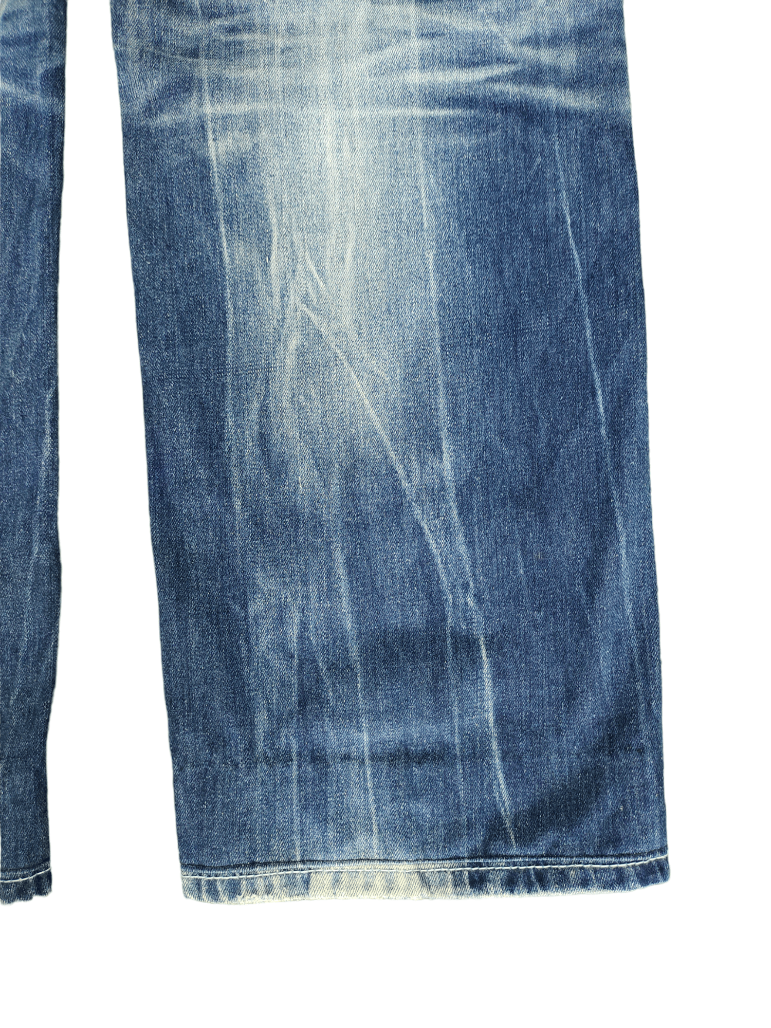 Vintage Red Pepper Wing & UK Flag Embroidered Denim Ed Hardy Y2k Size US 34 / EU 50 - 8 Thumbnail