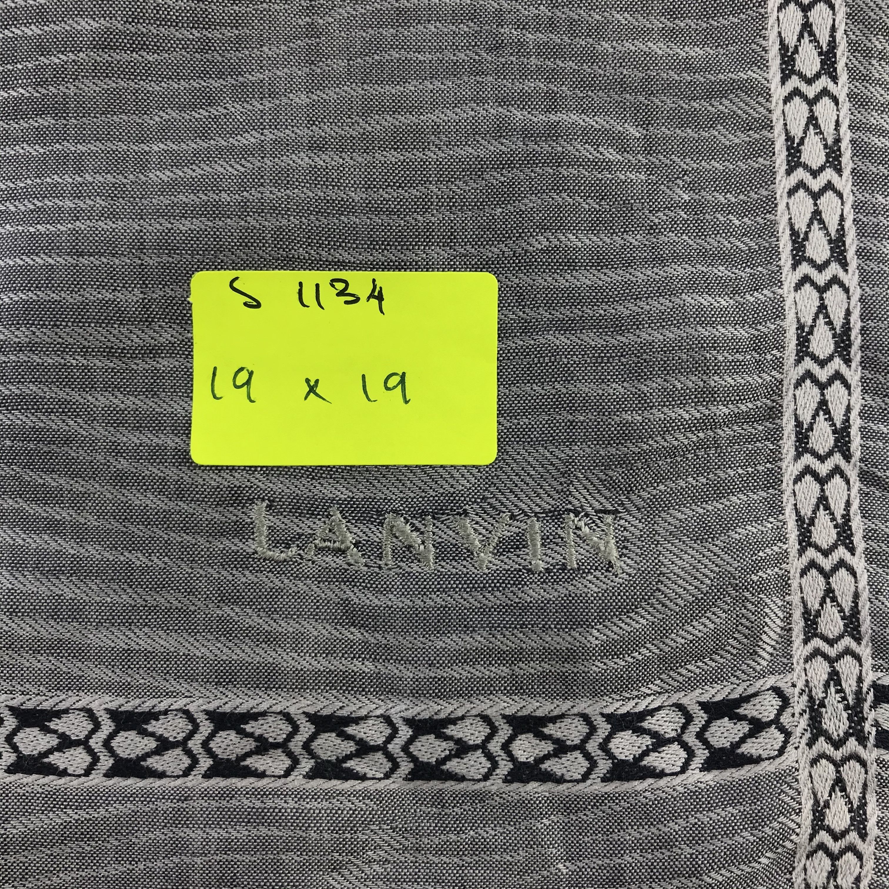 Lanvin × Vintage Lanvin Bandana / Handkerchief / Neckerchief - S1134 Size ONE SIZE - 5 Thumbnail
