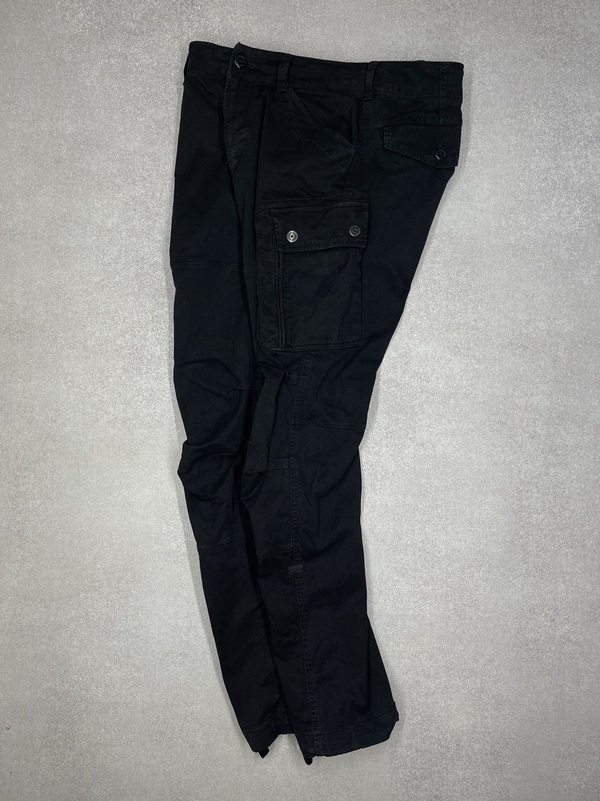 G-Star G Star Raw Roxic Cargo Pants Black Multipocket Y2K Size US 33 - 4 Thumbnail