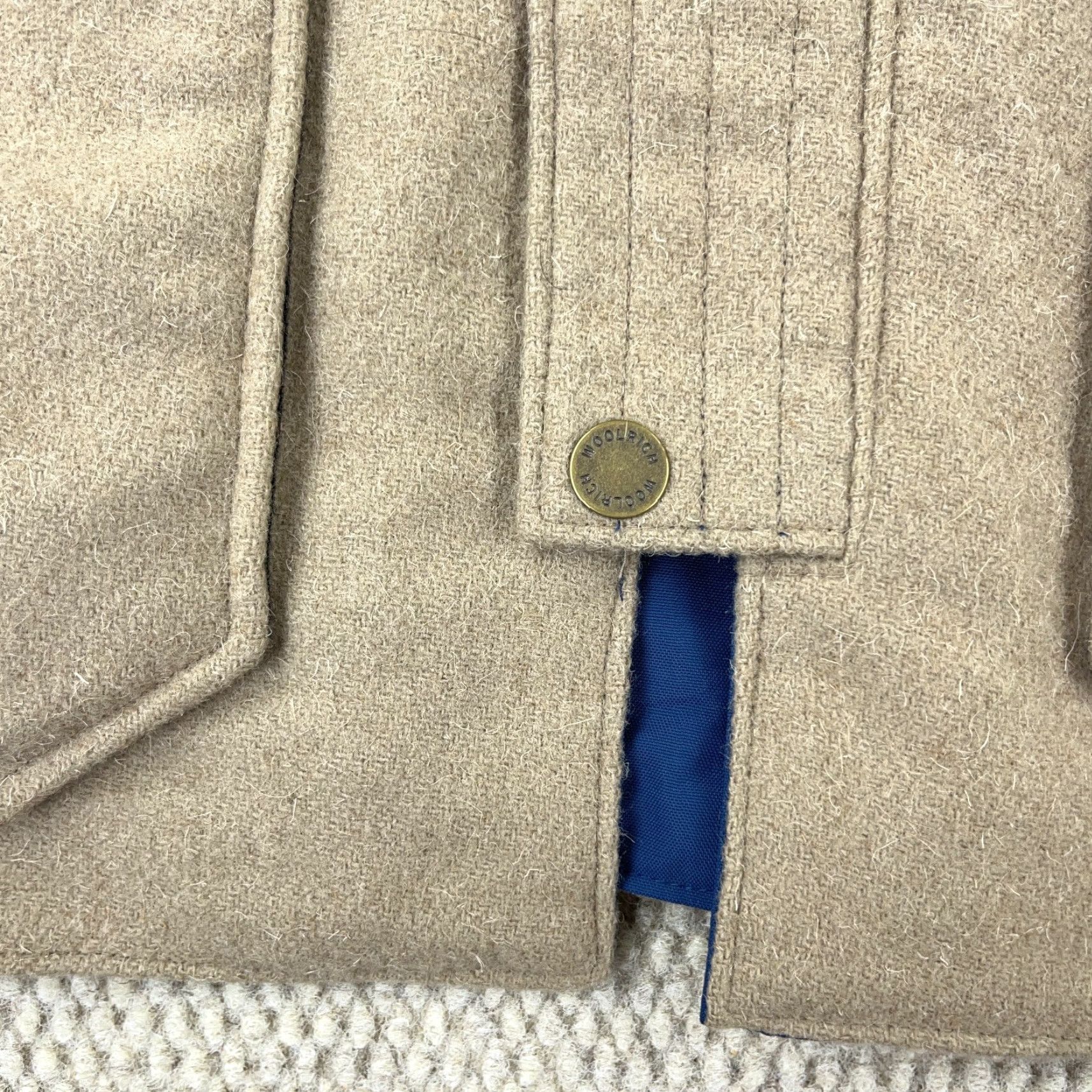 Vintage VINTAGE Woolrich Jacket Men XL Reversible Cotton Nylon Overcoat Fall Winter Casual Size US XL / EU 56 / 4 - 4 Thumbnail