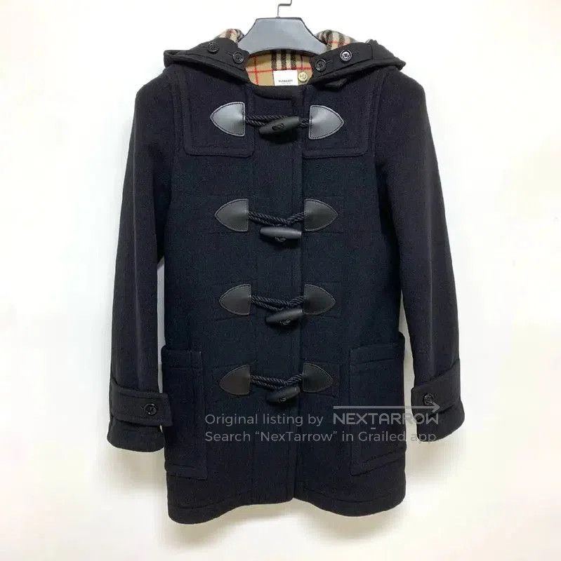 Burberry Burberry Black Wool Duffle Coat for Women. Size M / US 6-8 / IT 42-44 - 1 Thumbnail