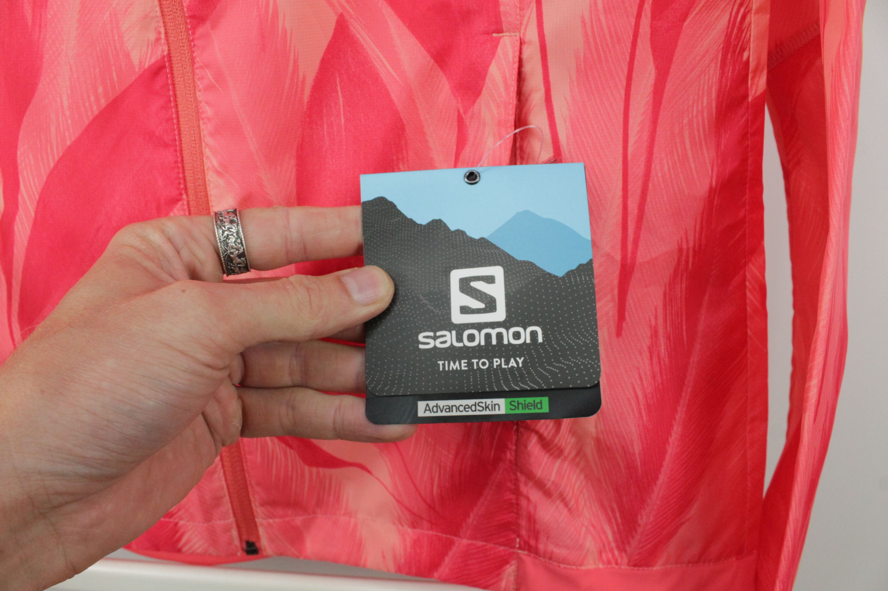 Salomon Salomon Agile Wind Desert Flower Hoodie Jacket Size L / US 10 / IT 46 - 2 Thumbnail