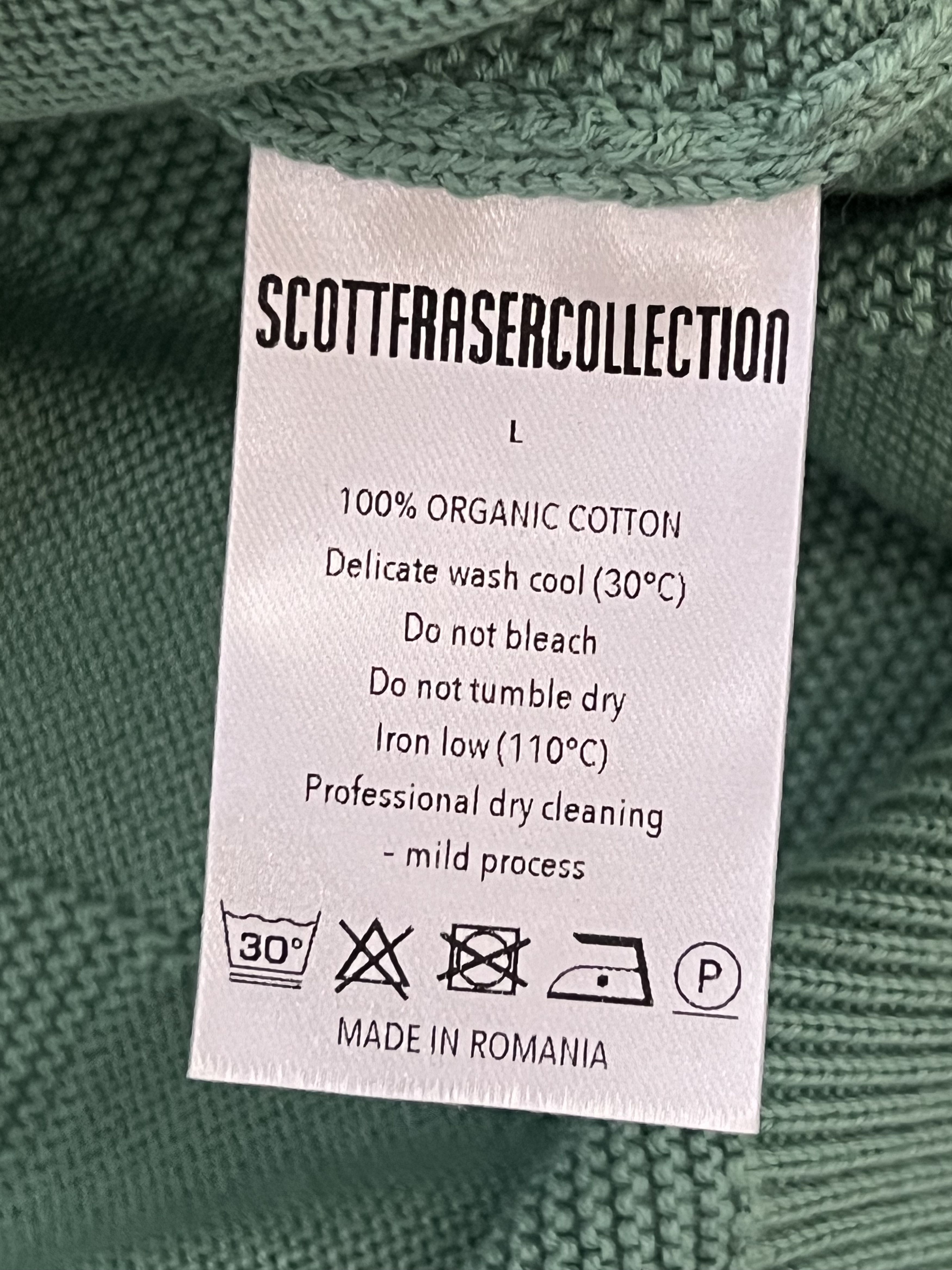Scott Fraser Collection 💚 Scott Fraser Collection Jade Checker Chet Baker Knit NEW Size US L / EU 52-54 / 3 - 14 Thumbnail