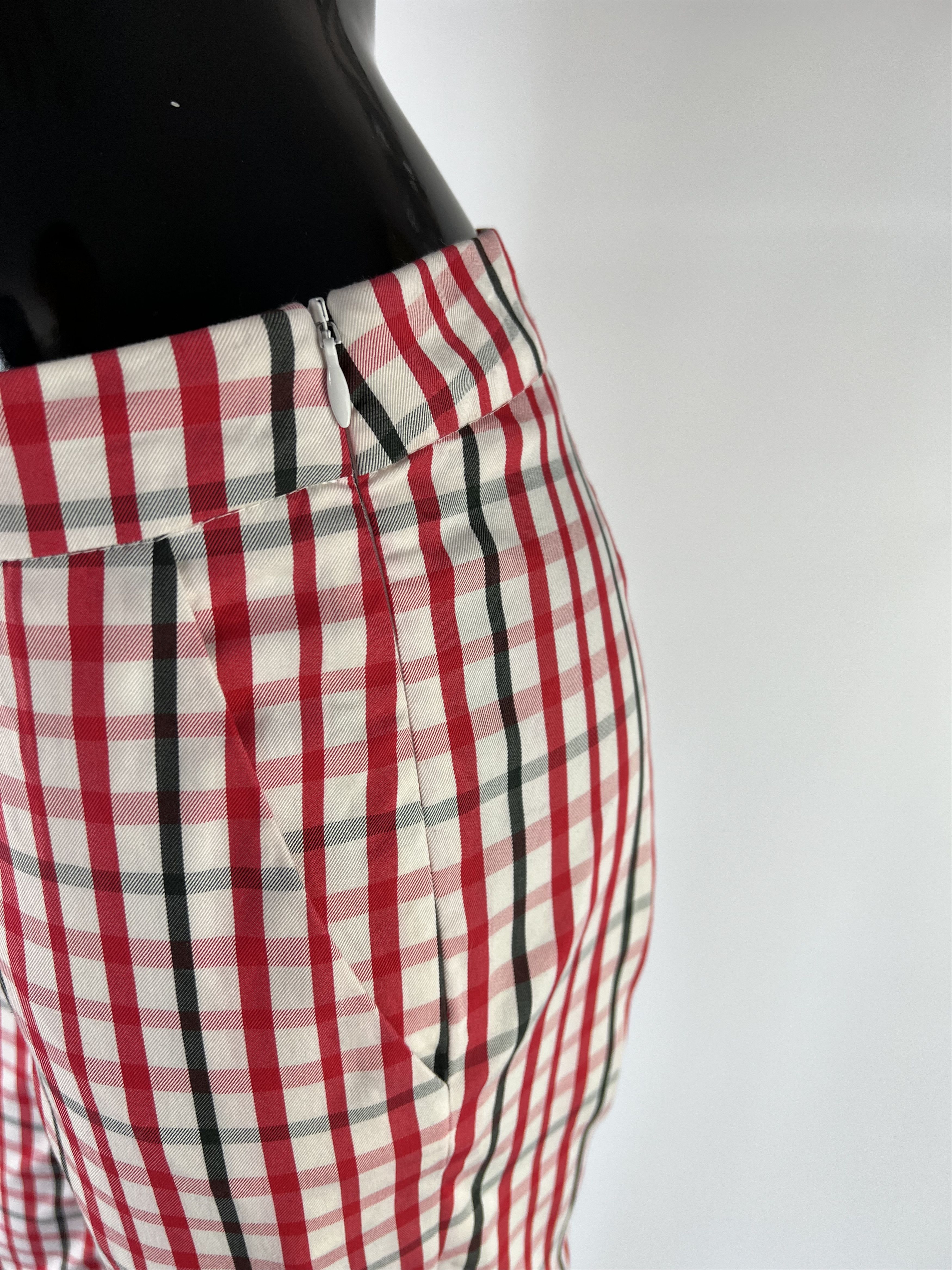 DAKS Daks London Women's Multicolor Check Pants Size UK8 IT40 Size 27" / US 4 / IT 40 - 5 Thumbnail
