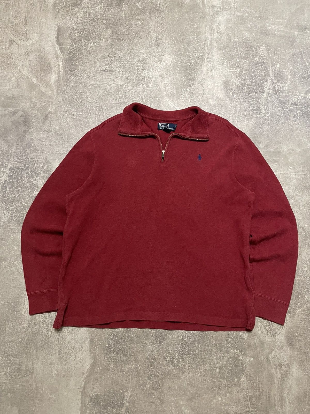 Polo Ralph Lauren Vintage Polo Ralph Lauren 1/4 Zip Sweatshirt Size US L / EU 52-54 / 3 - 1 Thumbnail