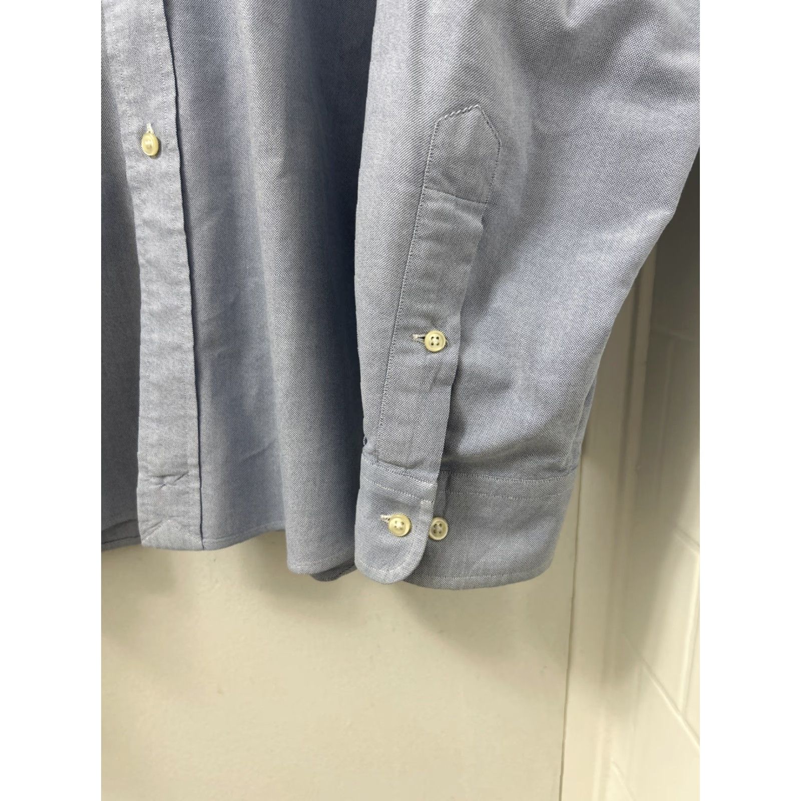 Polo Ralph Lauren VTG Polo Ralph Lauren Shirt Mens 18 Regular Classic Button-Down Long Sleeve Blue Oxford Button-Up Polo Pony Logo Slimming All Seasons Casual Size US XXL / EU 58 / 5 - 7 Thumbnail