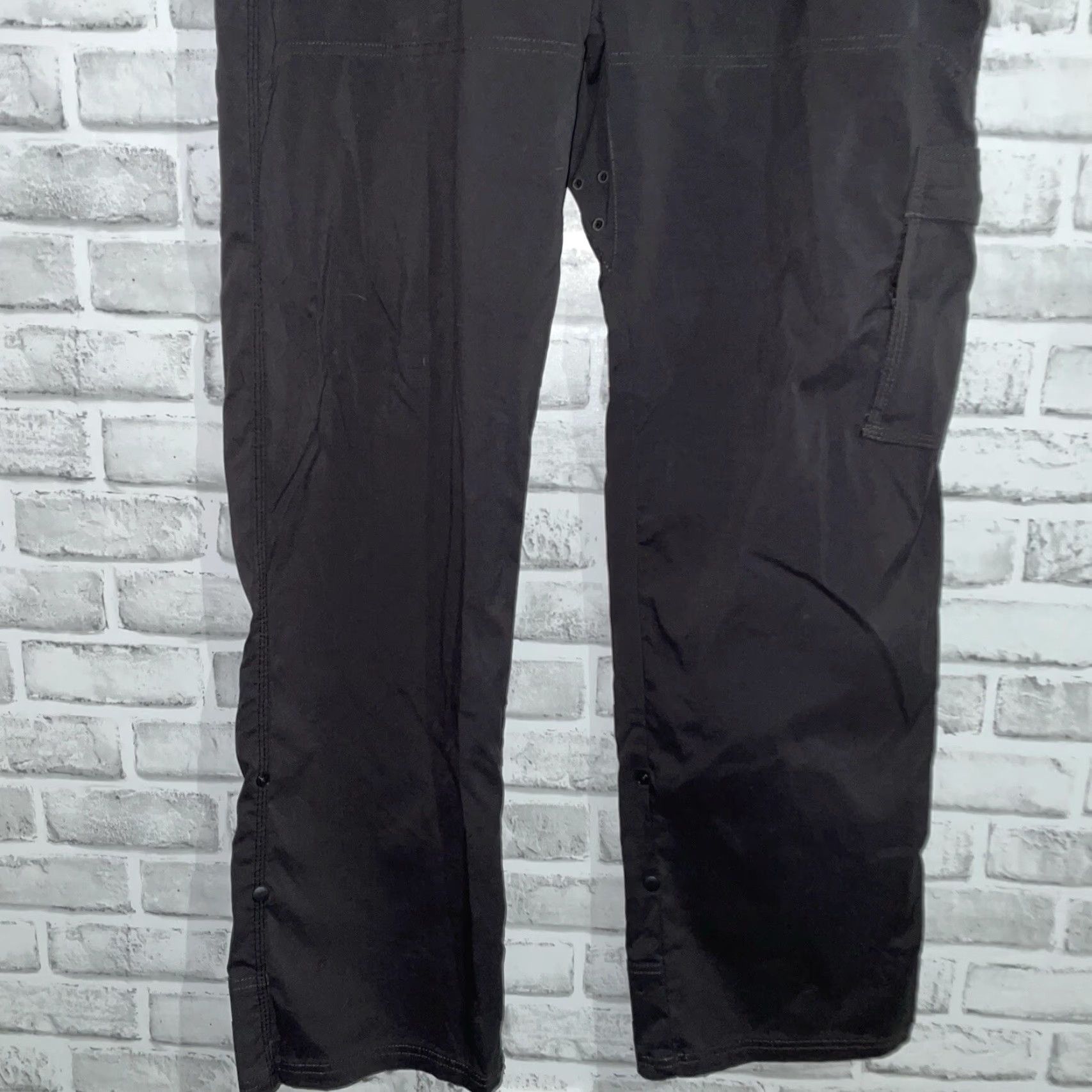 Prana VINTAGE PrAna Breathe Cargo Pants Mens XL 32 Gray Nylon Athletic Outdoor Size US 36 / EU 52 - 3 Thumbnail