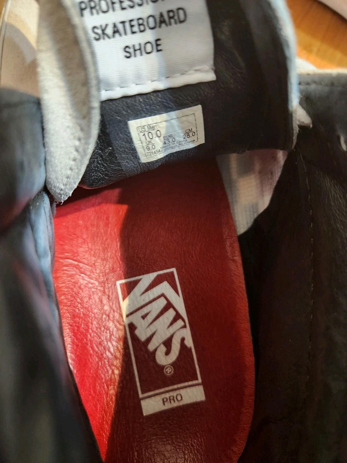Vans SUPREME x VANS Sk8-Hi F**k The World - Beige 2019 SZ 10 Size US 10 / EU 43 - 8 Thumbnail
