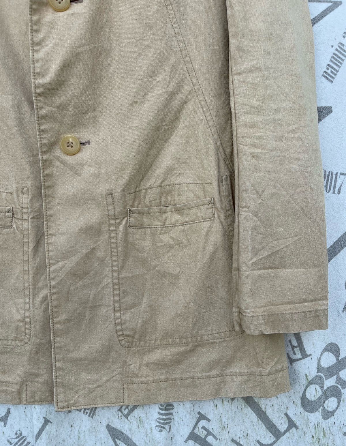 Yohji Yamamoto 🔥Vintage Yohji Yamamoto Y's Cotton Button Jacket Size US S / EU 44-46 / 1 - 12 Thumbnail