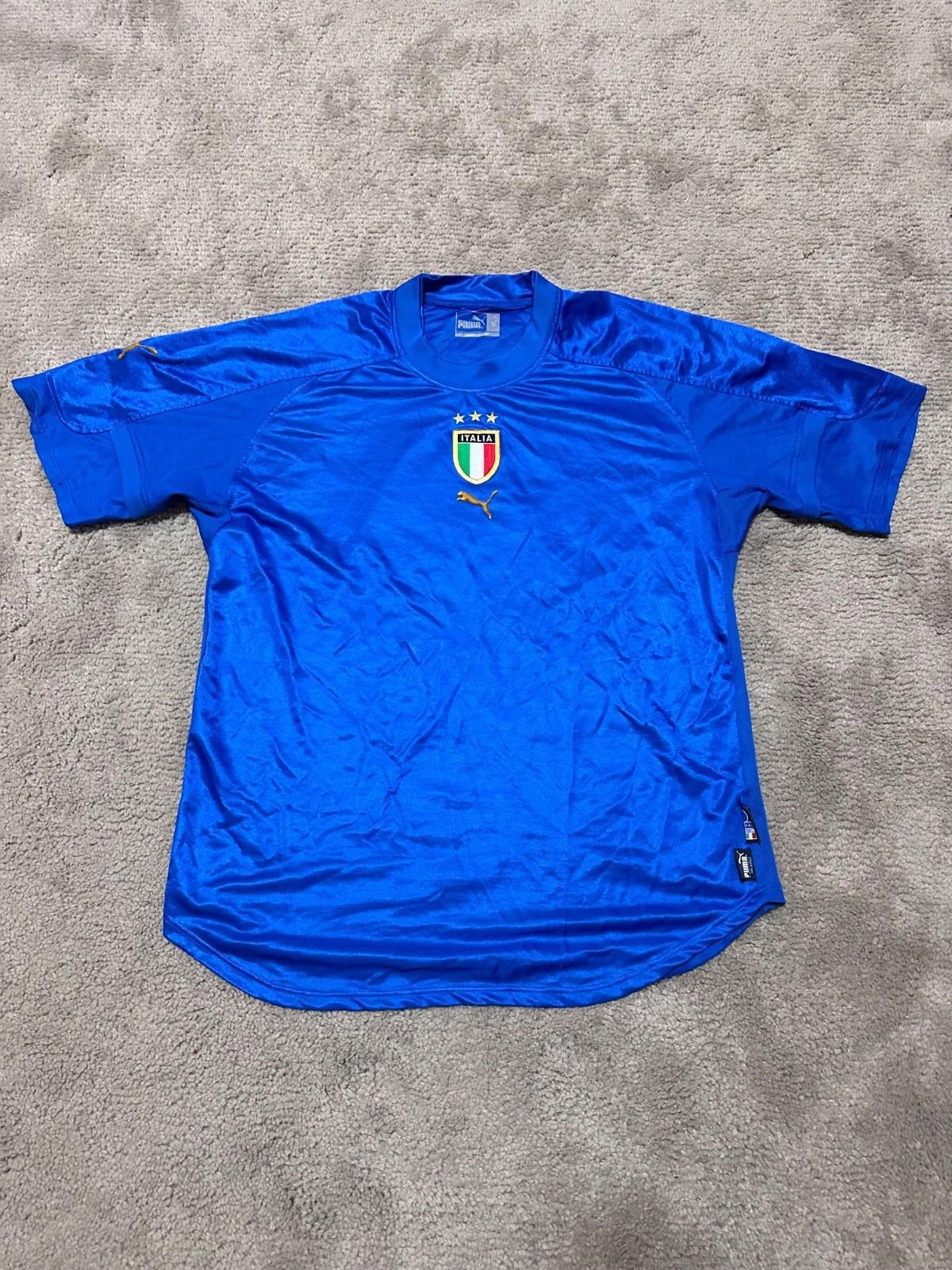 ITALY 2004 2005 HOME FOOTBALL SHIRT SOCCER JERSEY PUMA