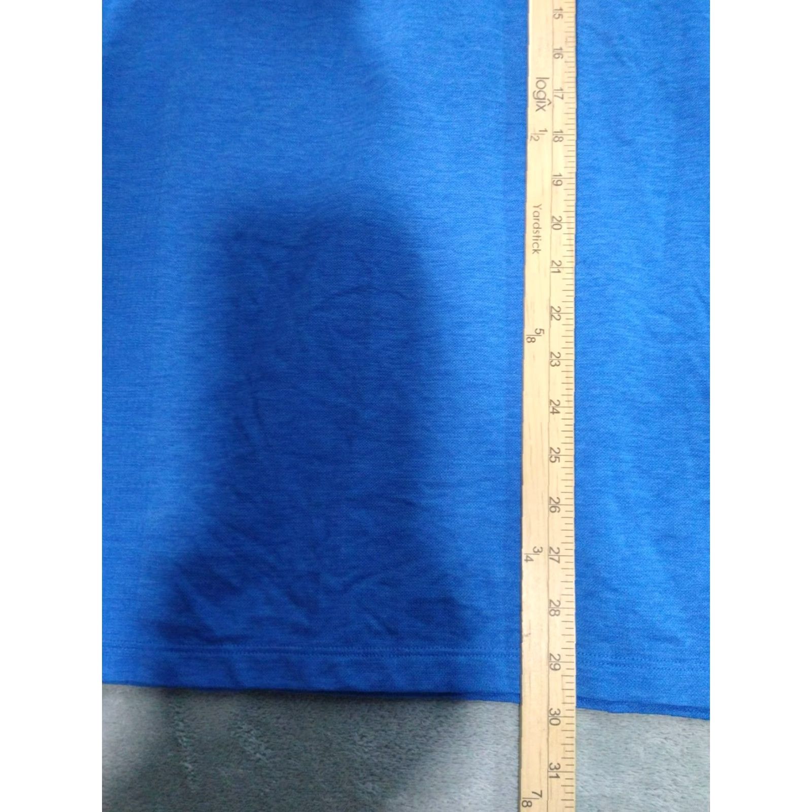 Uniqlo Uniqlo Polo Shirt XL Blue Short Sleeve Dry Ex Breathable Lightweight Quick Dry Regular Fit Mens Size US XL / EU 56 / 4 - 3 Thumbnail