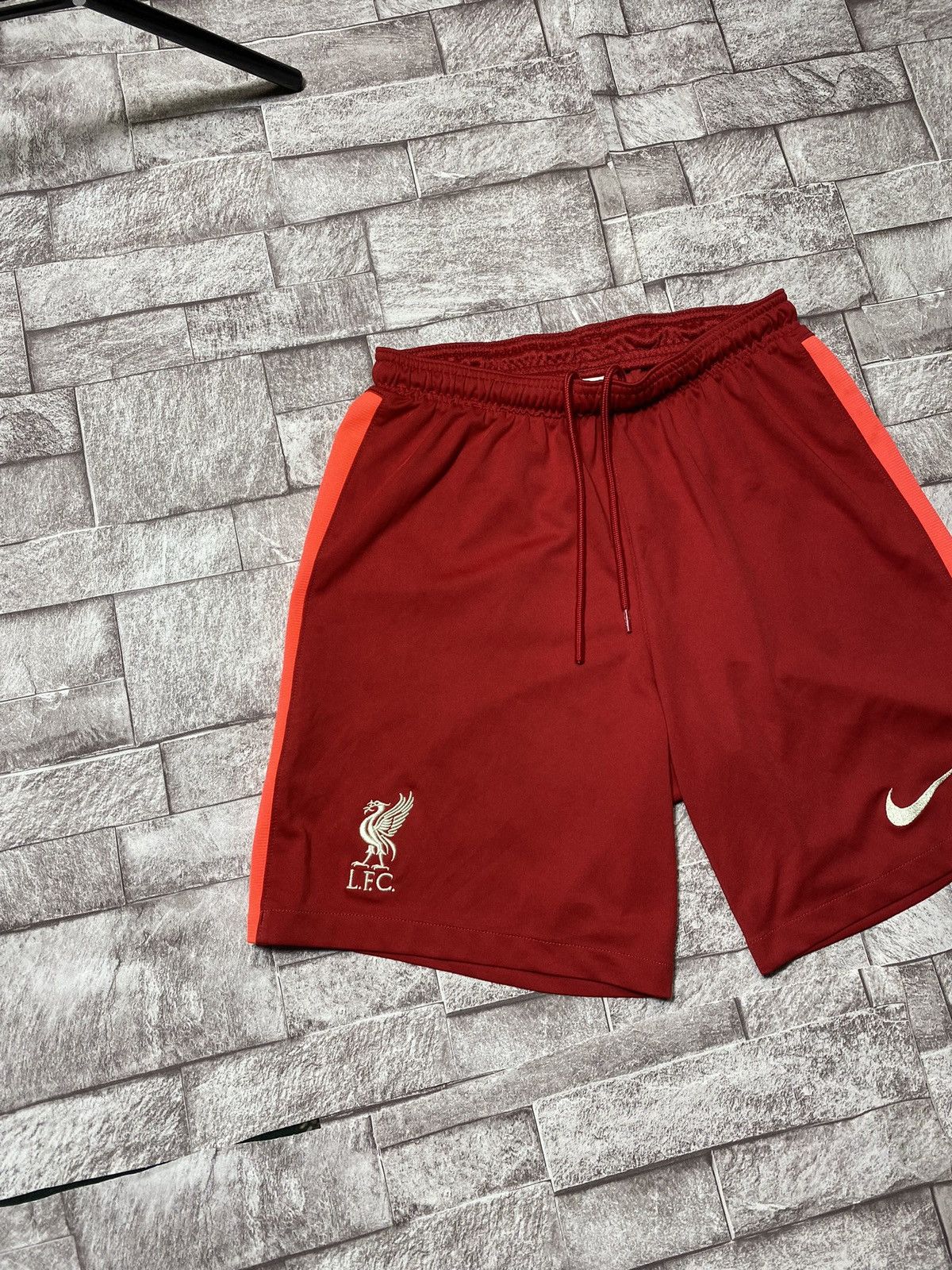 Nike Nike Liverpool F.C. Match Home Dri-FIT Football Shorts Size US 32 / EU 48 - 3 Thumbnail