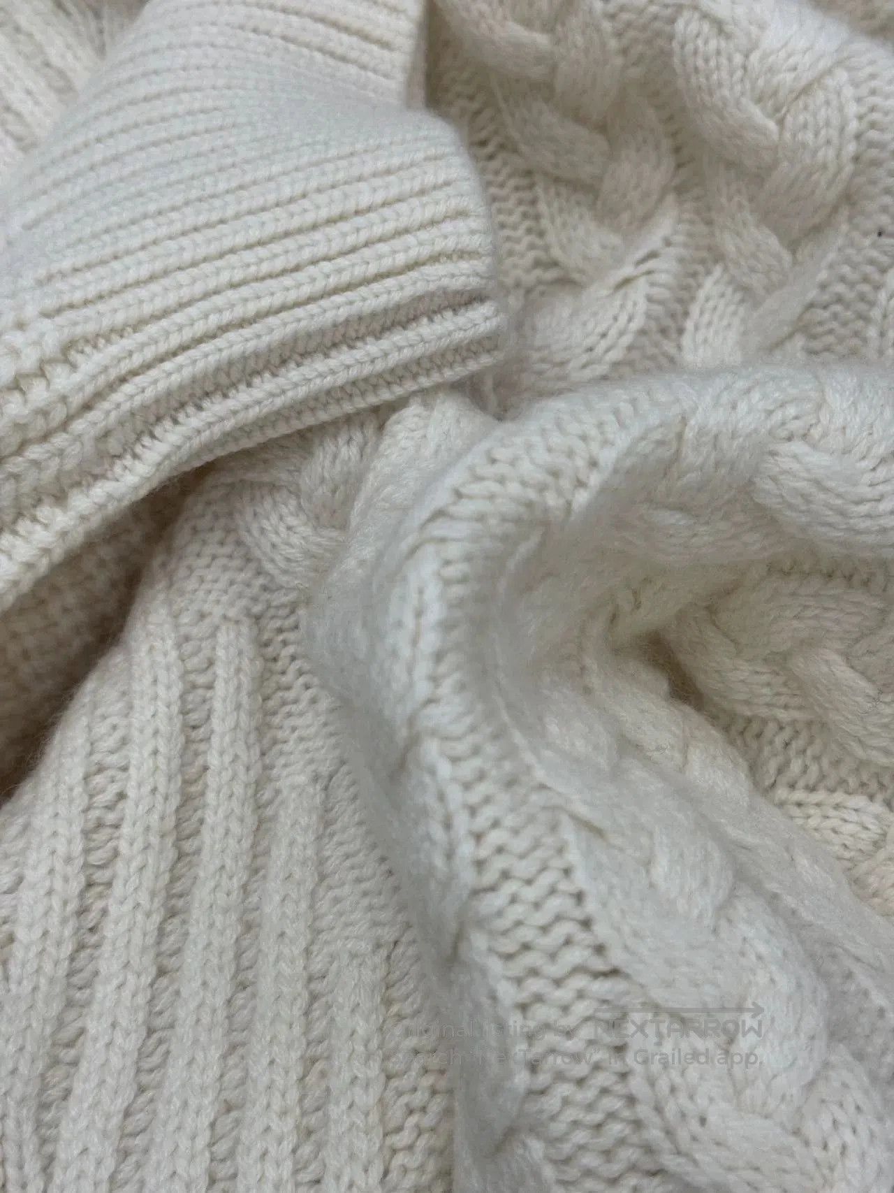 Haider Ackermann Haider Ackermann Women's Cable Knit Sweater. Size S / US 4 / IT 40 - 5 Thumbnail