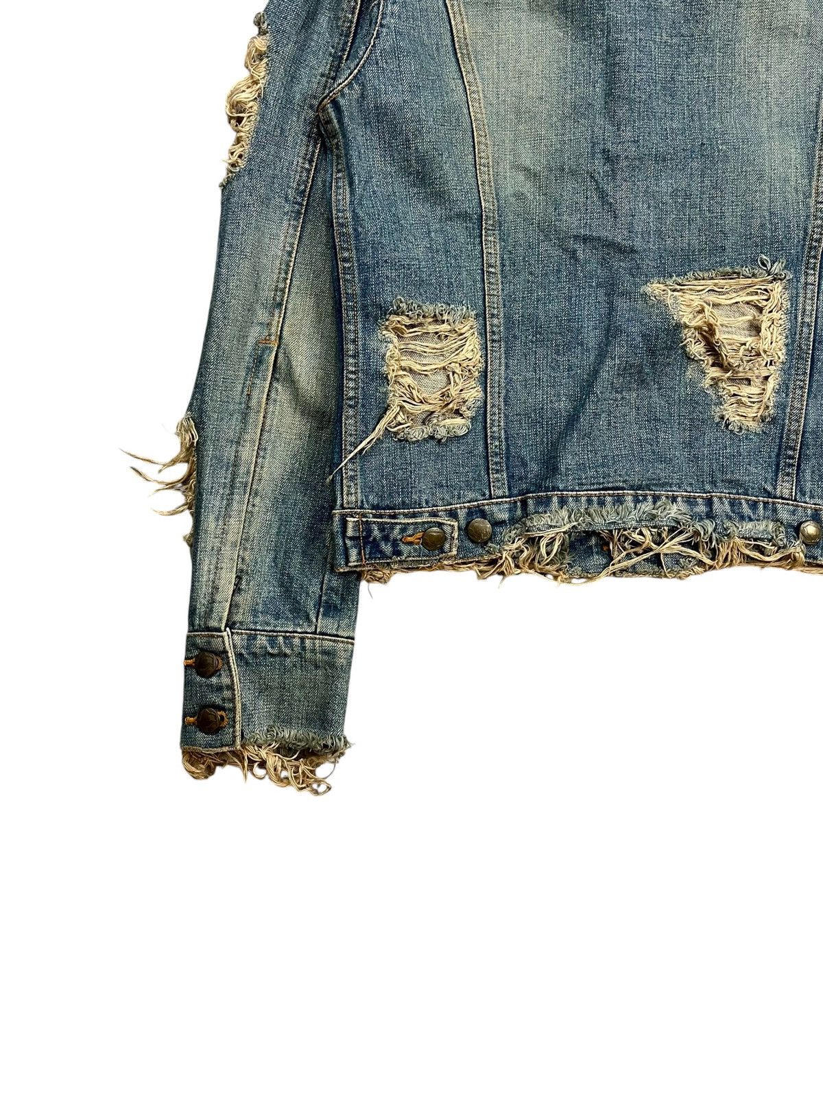 Le Grande Bleu (L.G.B.) LGB - Crash Denim Jacket Size US M / EU 48-50 / 2 - 11 Thumbnail