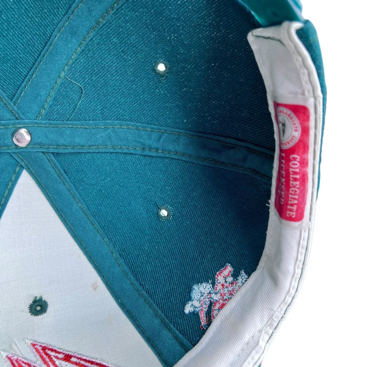 NCAA × Sports Specialties × Vintage 90s NCAA Miami Hurricanes Script Sports Specialties Snapback Size ONE SIZE - 9 Thumbnail