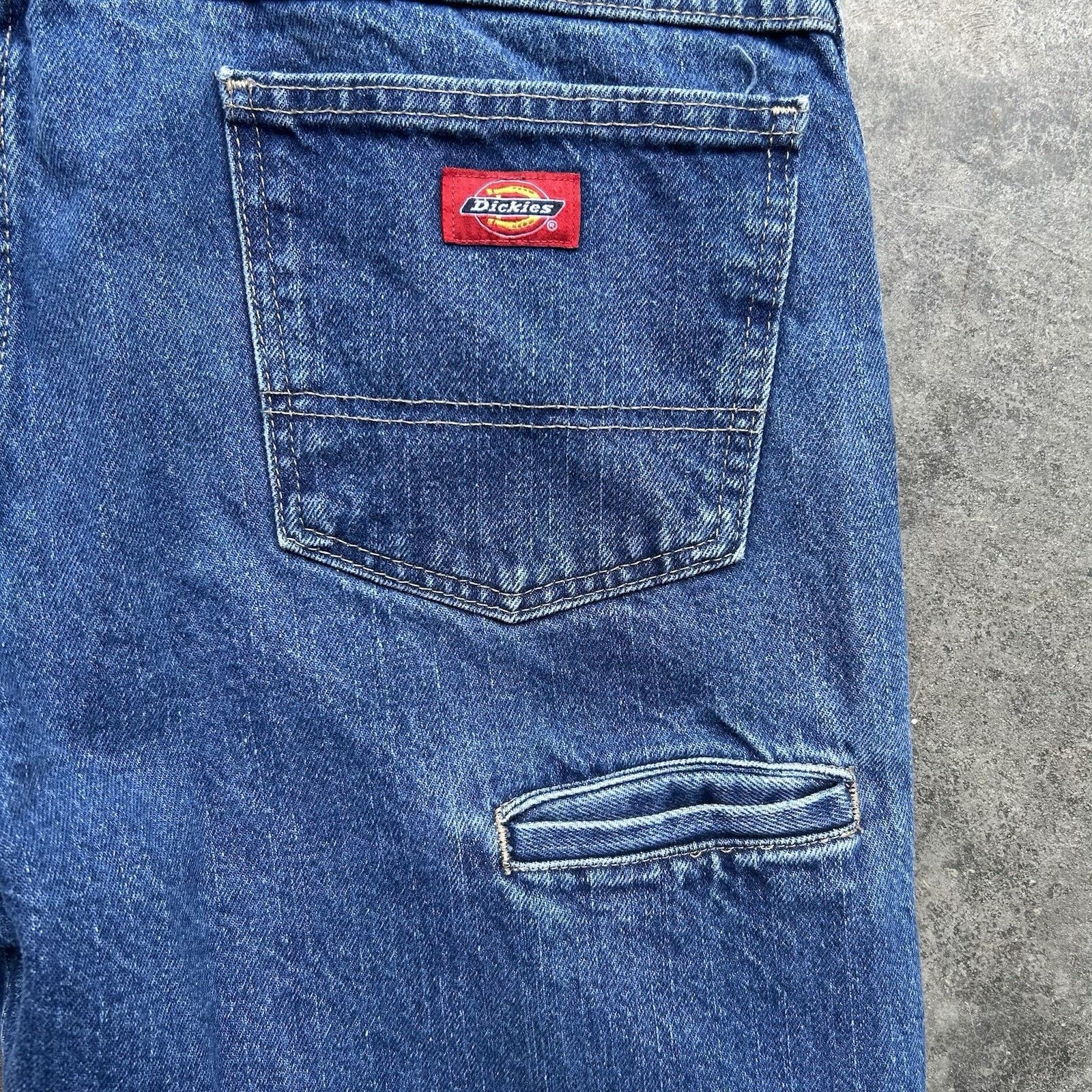 Dickies Vintage Dickies Carpenter Jeans Men’s 36 X 30 Dark Wash Work Size US 36 / EU 52 - 2 Thumbnail