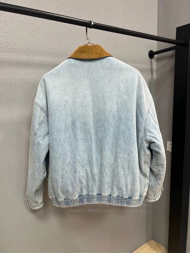Celine MiuMiu Denim Jacket with Corduroy Collar. Size US L / EU 52-54 / 3 - 2 Thumbnail