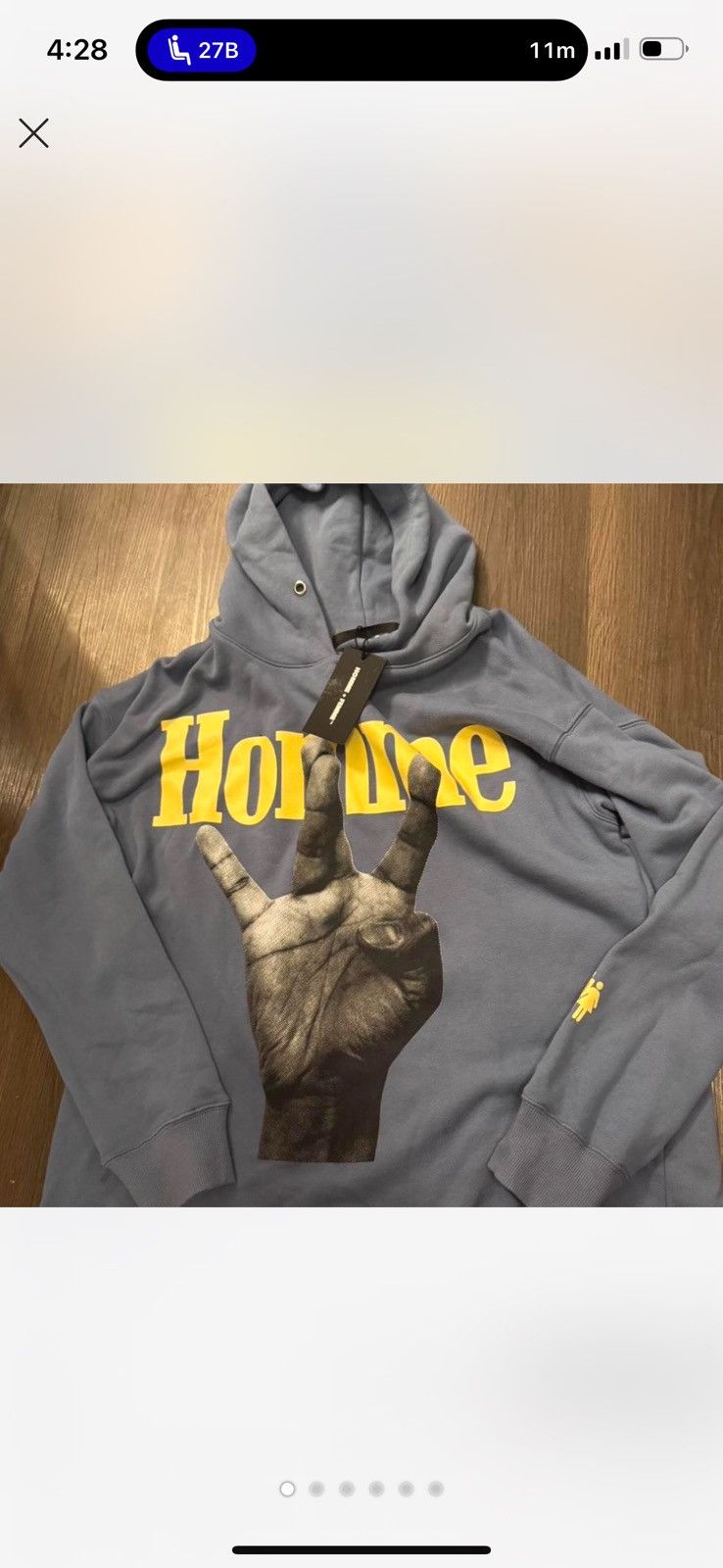 Homme + Femme La Homme Femme Hoodie Size US S / EU 44-46 / 1 - 1 Thumbnail