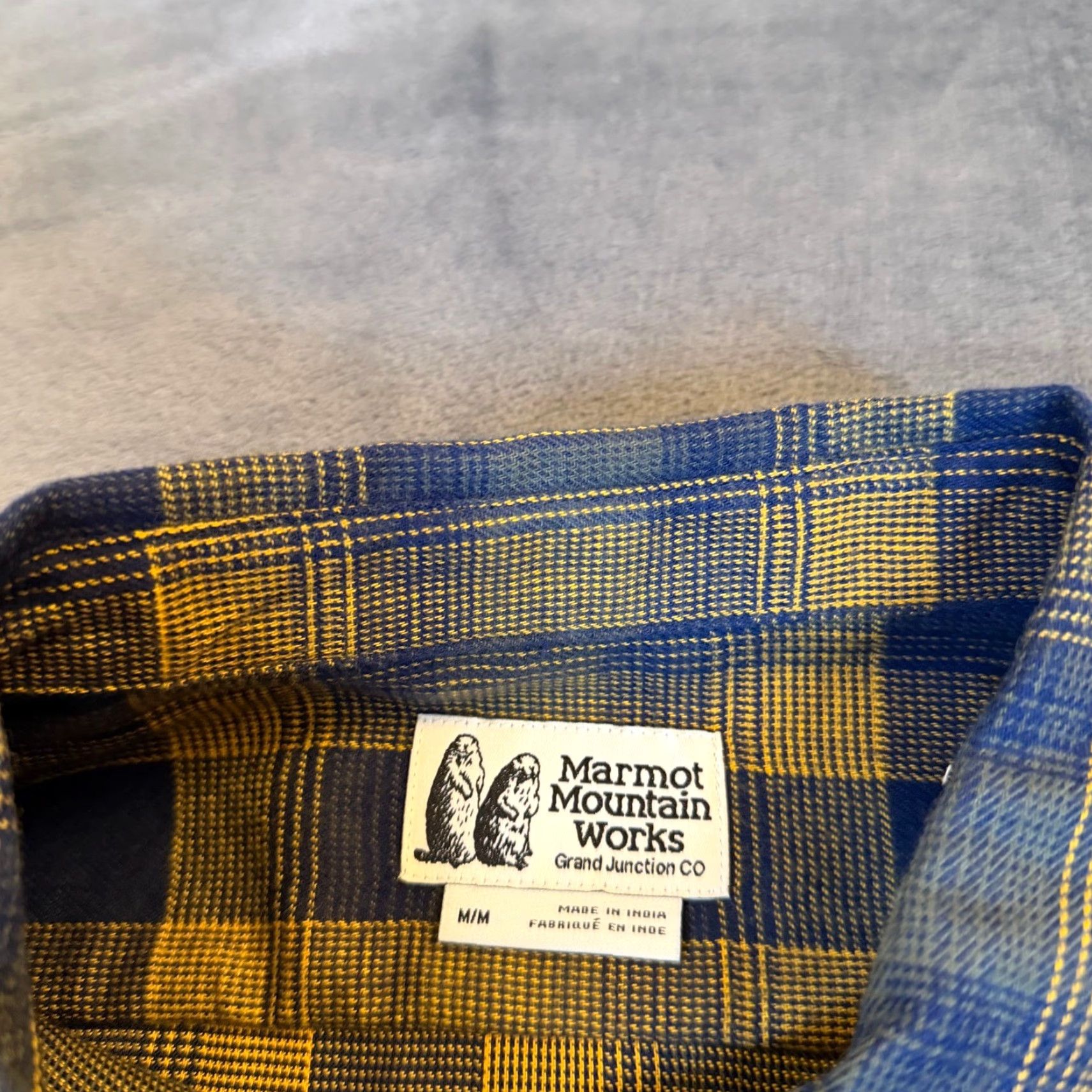 Marmot VINTAGE Marmot Fairfax Novelty Lightweight Flannel Shirt Mens M Size US M / EU 48-50 / 2 - 5 Thumbnail
