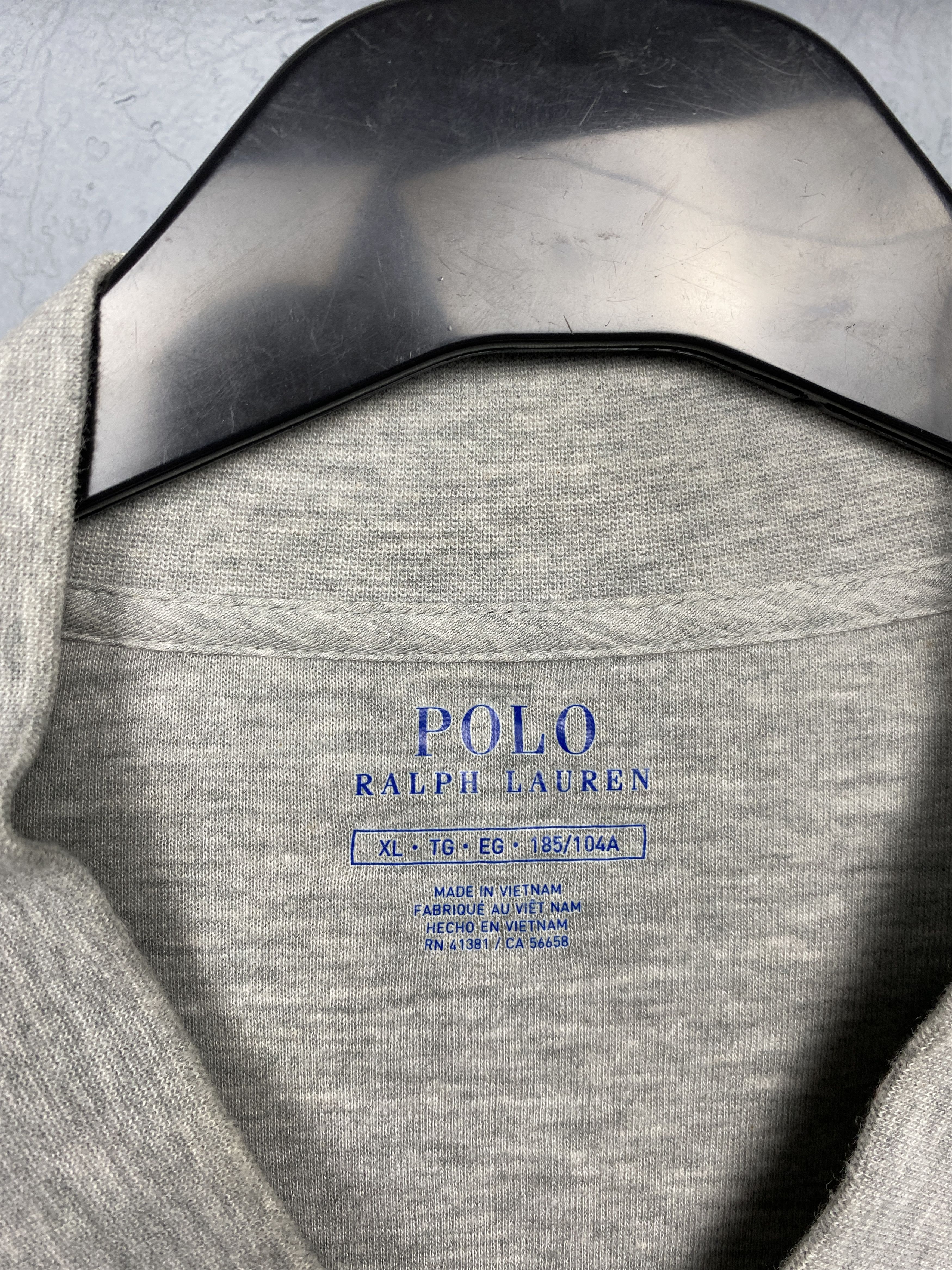 Polo Ralph Lauren Polo Ralph Lauren Vintage Cotton Bomber Jacket Zip Hoodie Size US XL / EU 56 / 4 - 4 Thumbnail
