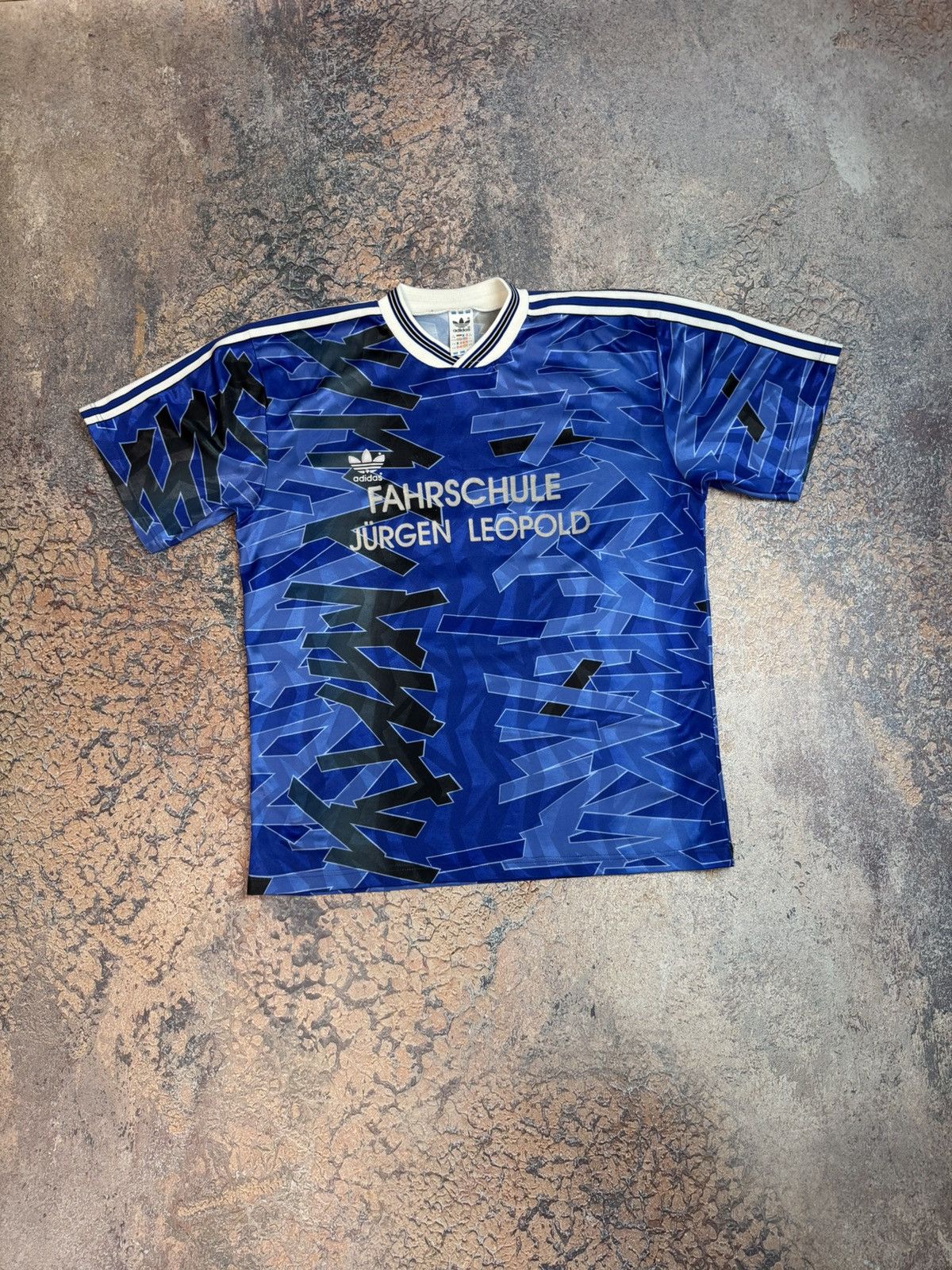 Adidas Vintage Adidas Soccer Jersey 1990s Size US L / EU 52-54 / 3 - 1 Thumbnail
