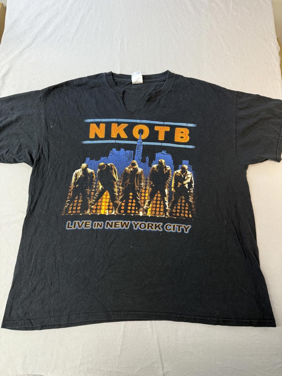 Gildan New Kids on the Block T-shirt - NKOTB - New York 2010 NYC XL Size US XL / EU 56 / 4 - 1 Thumbnail