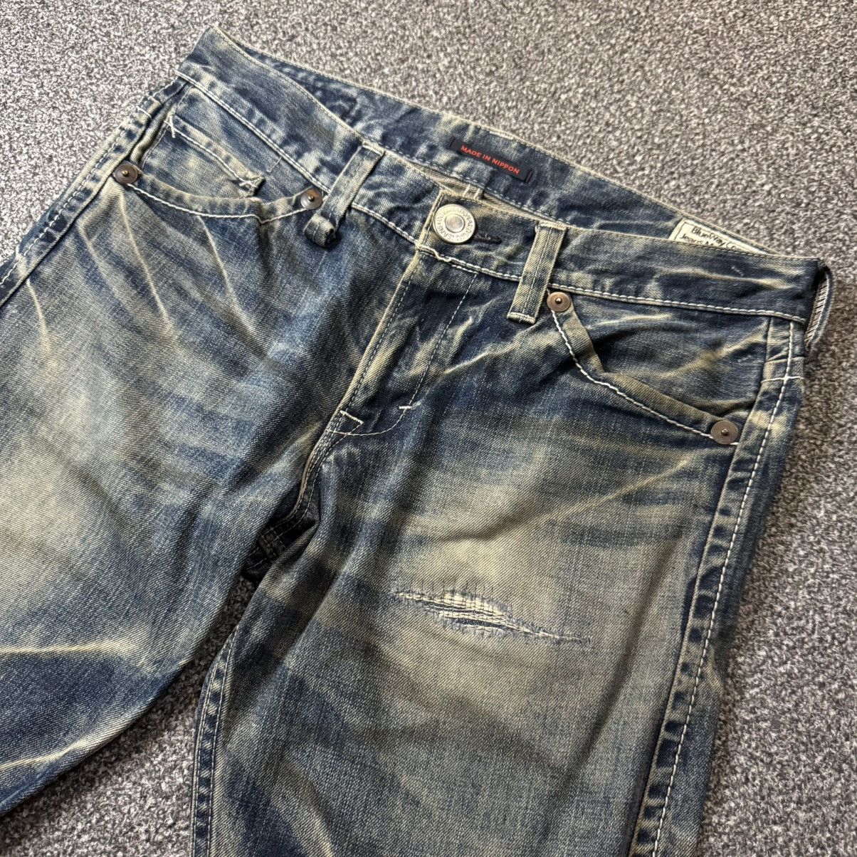 If Six Was Nine 🔥🔥🇯🇵 Japanese Distressed Dirty Clawmark Denim Size US 32 / EU 48 - 3 Thumbnail