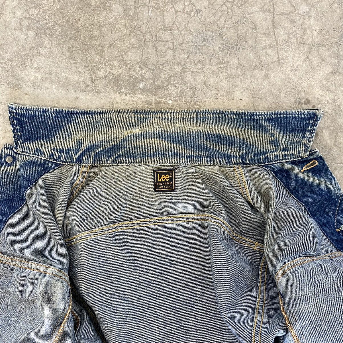 Lee Vintage Lee Raiders 220J Faded Blue Western Denim Jacket Size US M / EU 48-50 / 2 - 17 Thumbnail