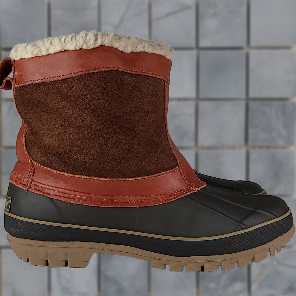 SOREL × Vintage Vintage 80s Sorel Arctic Pac Brown Leather  display picture 1