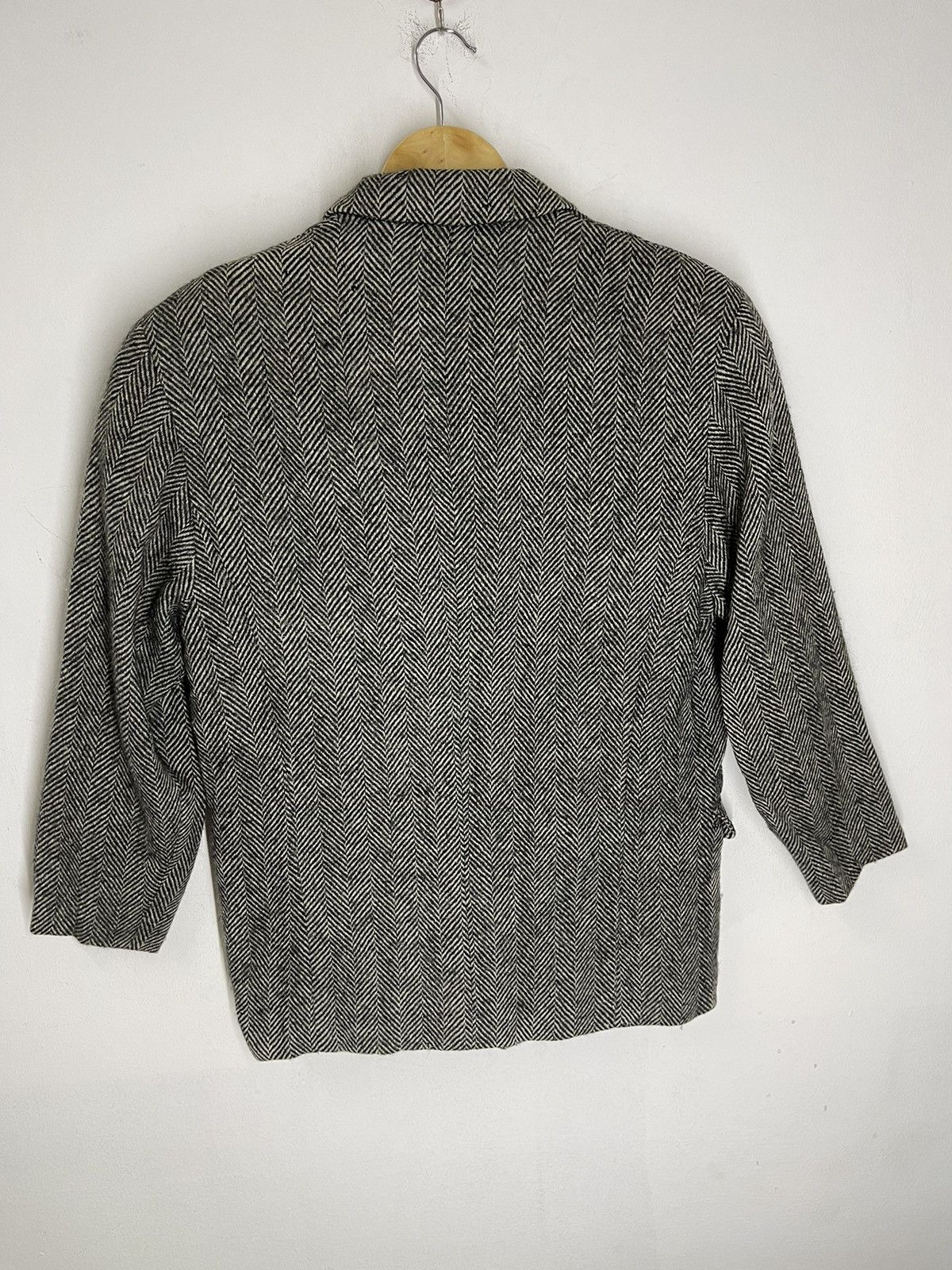 Paco Rabanne × Vintage VINTAGE HOUNDSTOOTH PACO RABANNE WOOL LUXURYWEAR Size M / US 6-8 / IT 42-44 - 3 Thumbnail