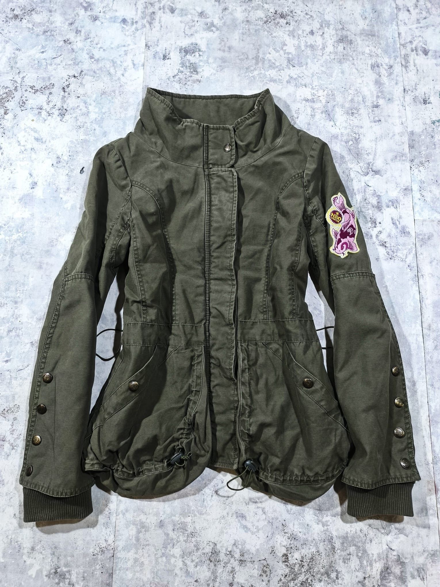 Hysteric Glamour Japan Style Military Utility Jacket Cargo Archive Size M / US 6-8 / IT 42-44 - 3 Thumbnail