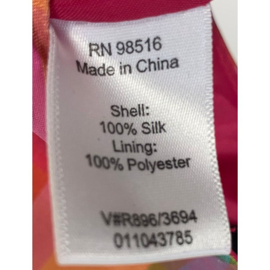 Coldwater Creek Coldwater Creek Midi Dress Women's Sz 6 100% Silk Sleeveless Size M / US 6-8 / IT 42-44 - 9 Thumbnail