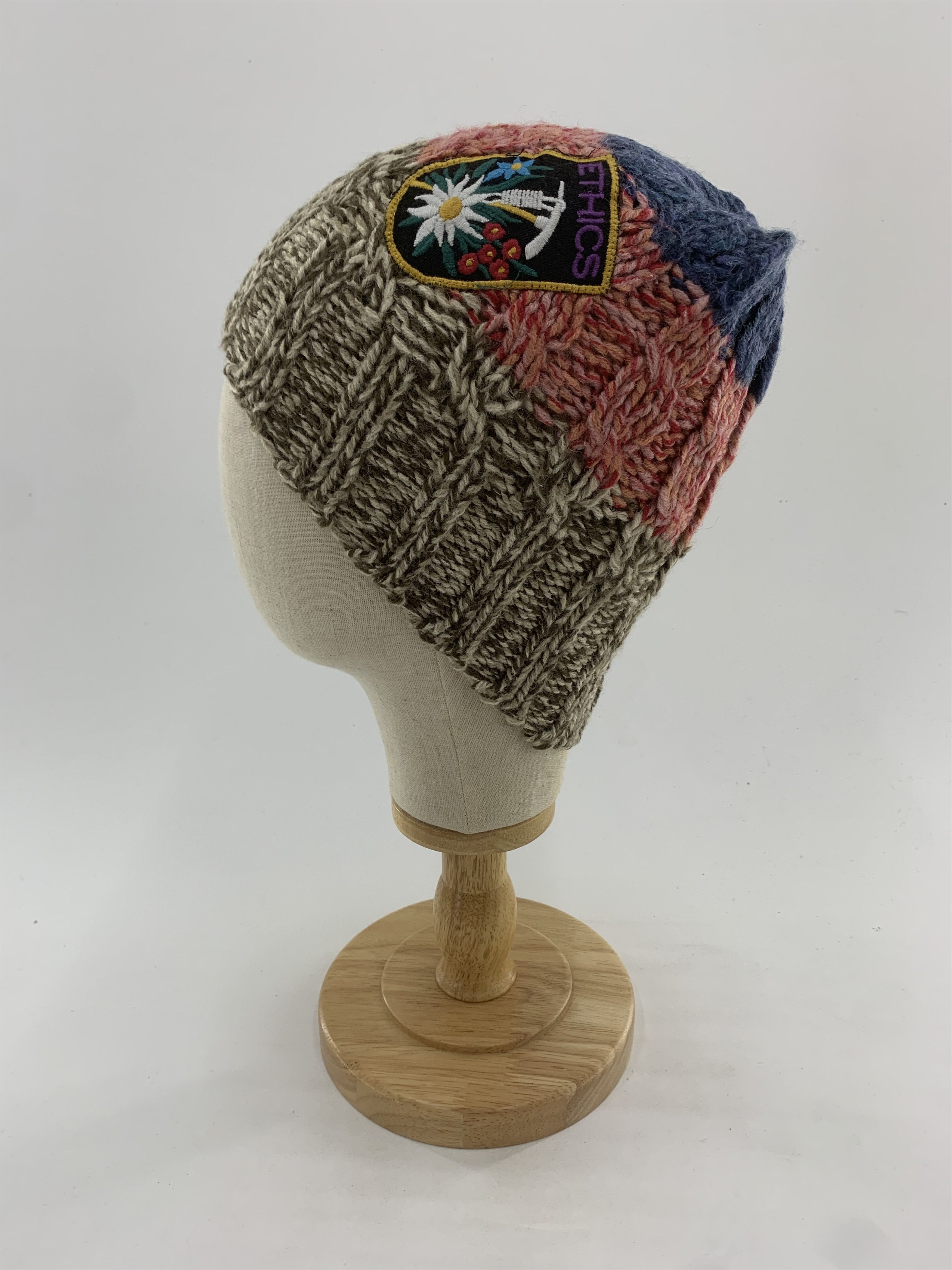 Vintage F,O,KID Beanie Hat Snowcap Size ONE SIZE - 1 Thumbnail