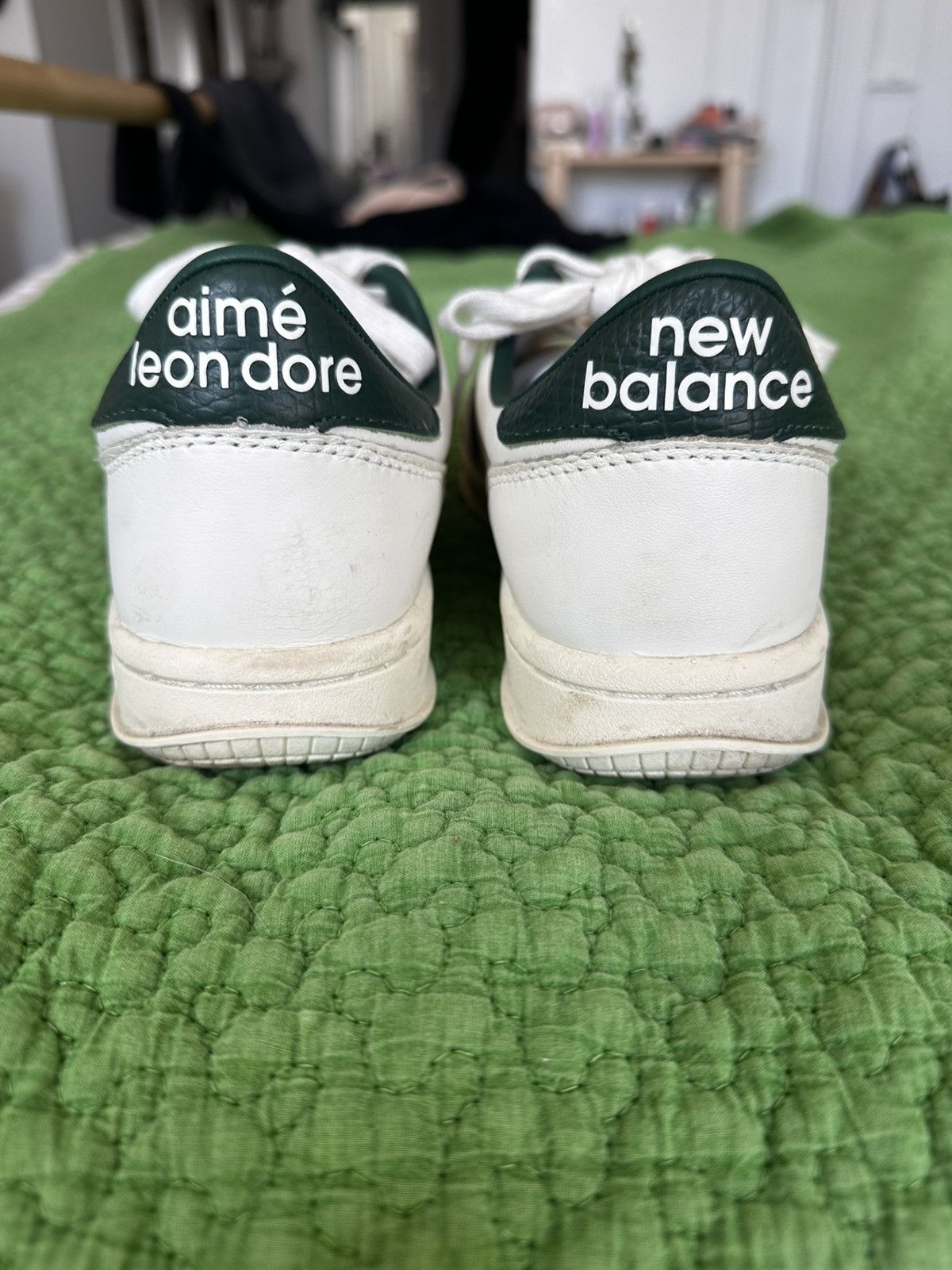 Aime Leon Dore × New Balance T500 Green Size US 9.5 / EU 42-43 - 6 Thumbnail