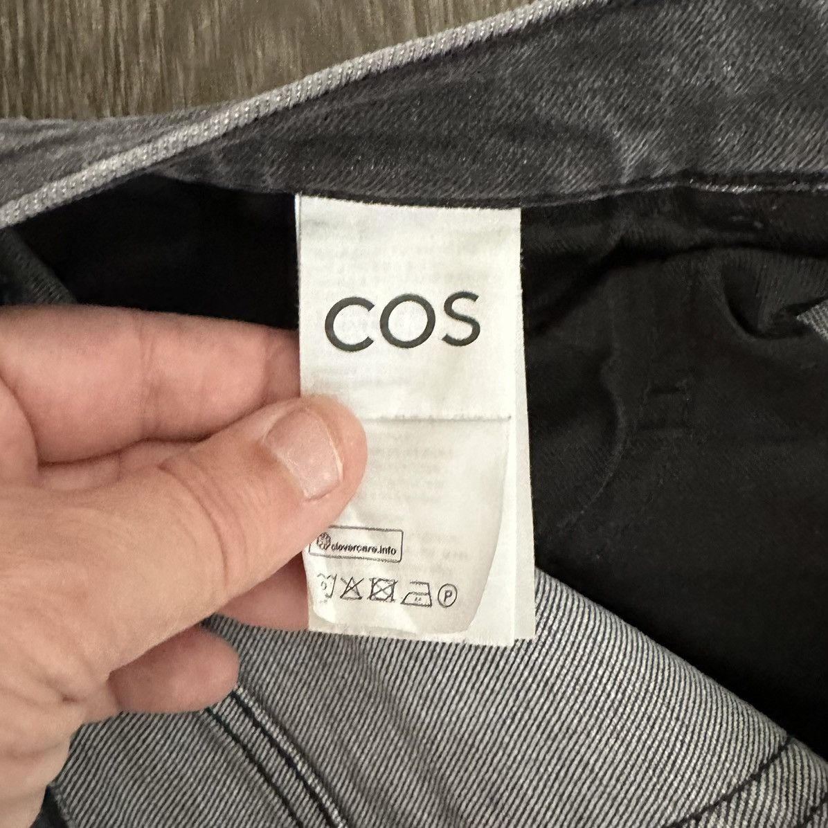 Cos COS Grey Slim Jeans Size 31 x 29 Size US 31 - 8 Thumbnail