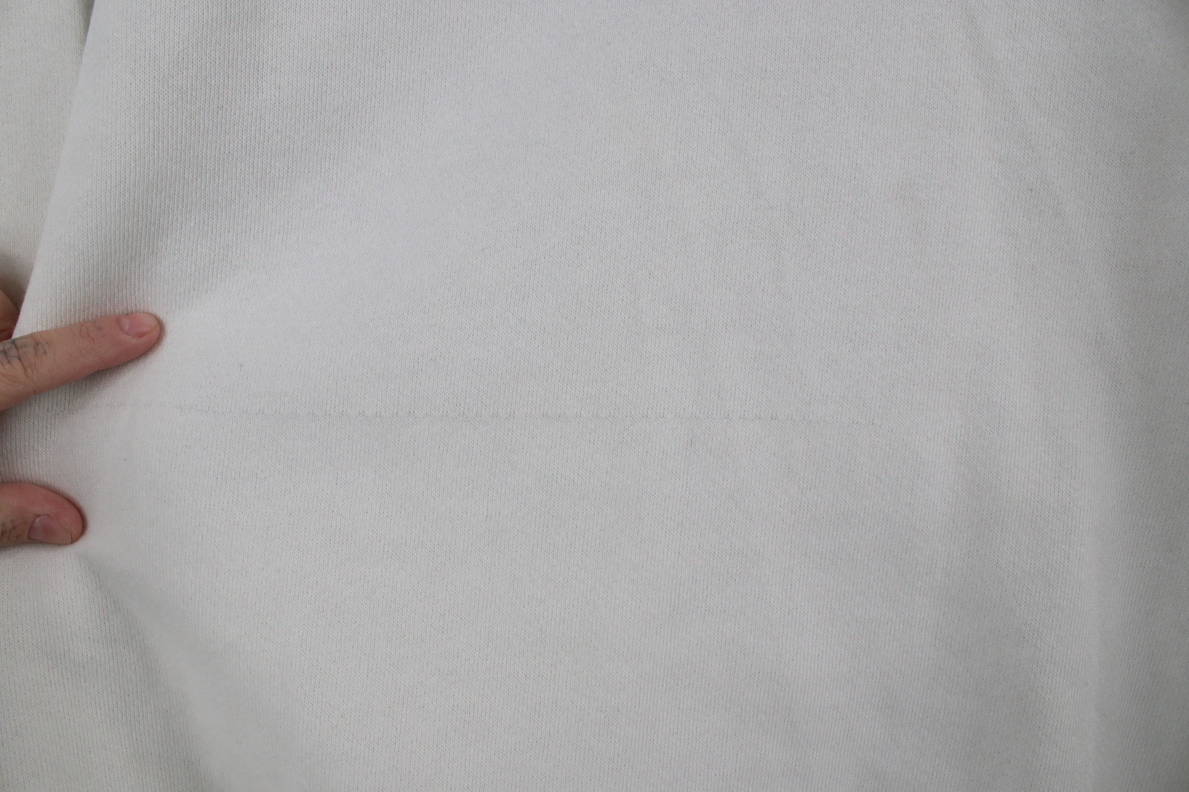 Vintage Vintage 90s Streetwear Blank Crewneck Sweatshirt White Size US M / EU 48-50 / 2 - 4 Thumbnail