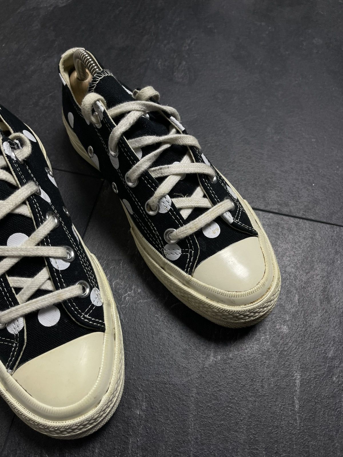 Comme des Garcons × Converse × Vintage Comme des Garçons x Chuck Taylor All Star 70 Low Polka Dot Size US 6 / IT 36 - 6 Thumbnail