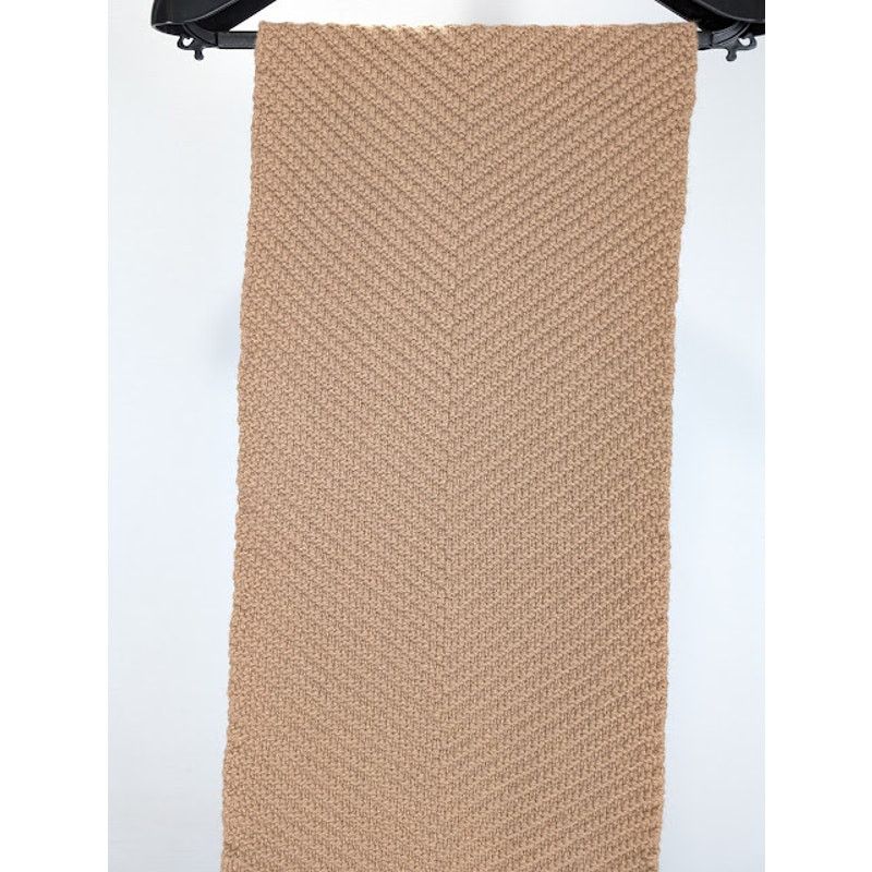 Bottega Veneta o1rshd1 Size: OS / Overlock Wool Cashmere Scarf in Camel Size ONE SIZE - 3 Thumbnail